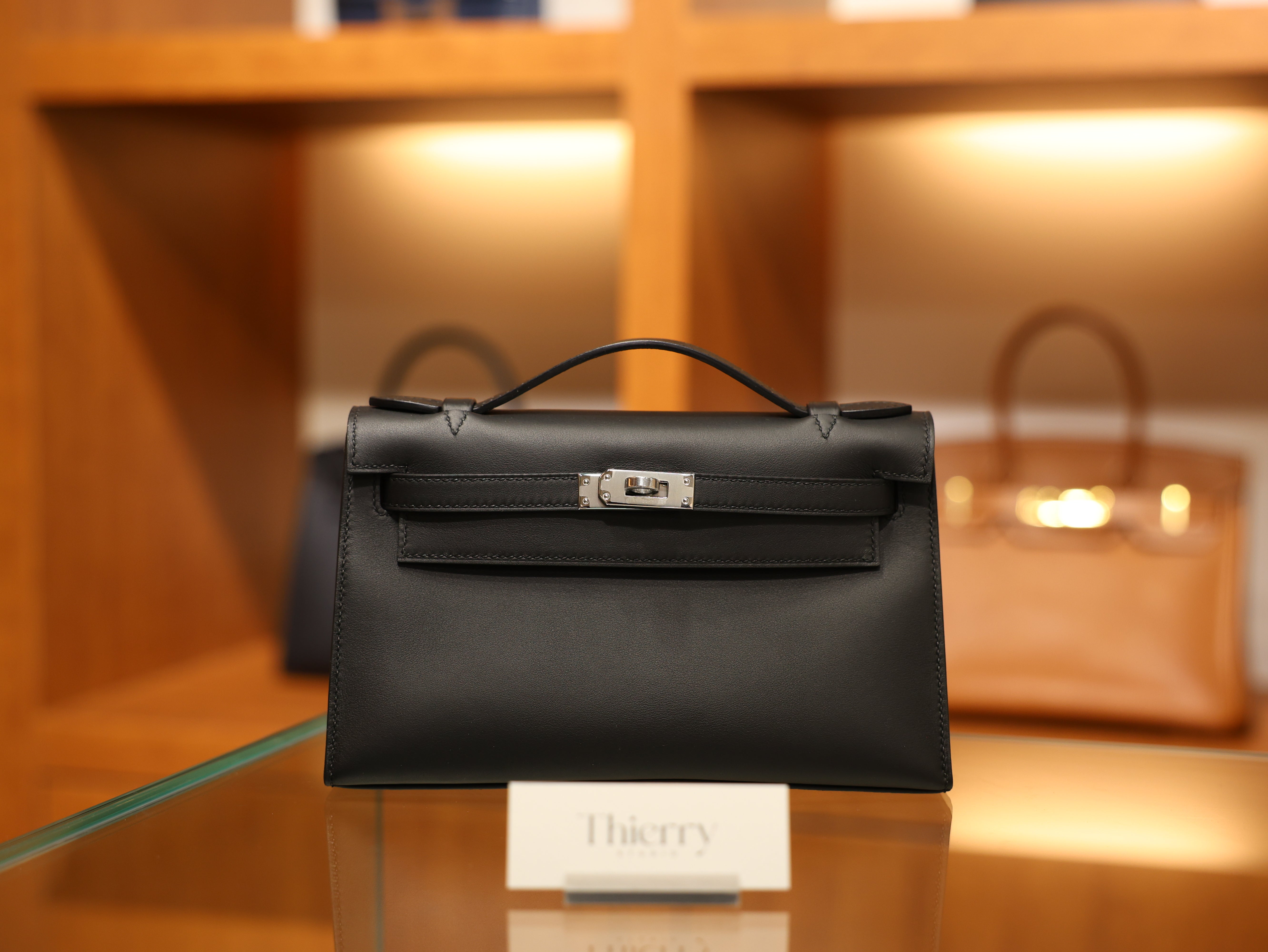 켈리 포쉐트 스위프트 블랙 은장