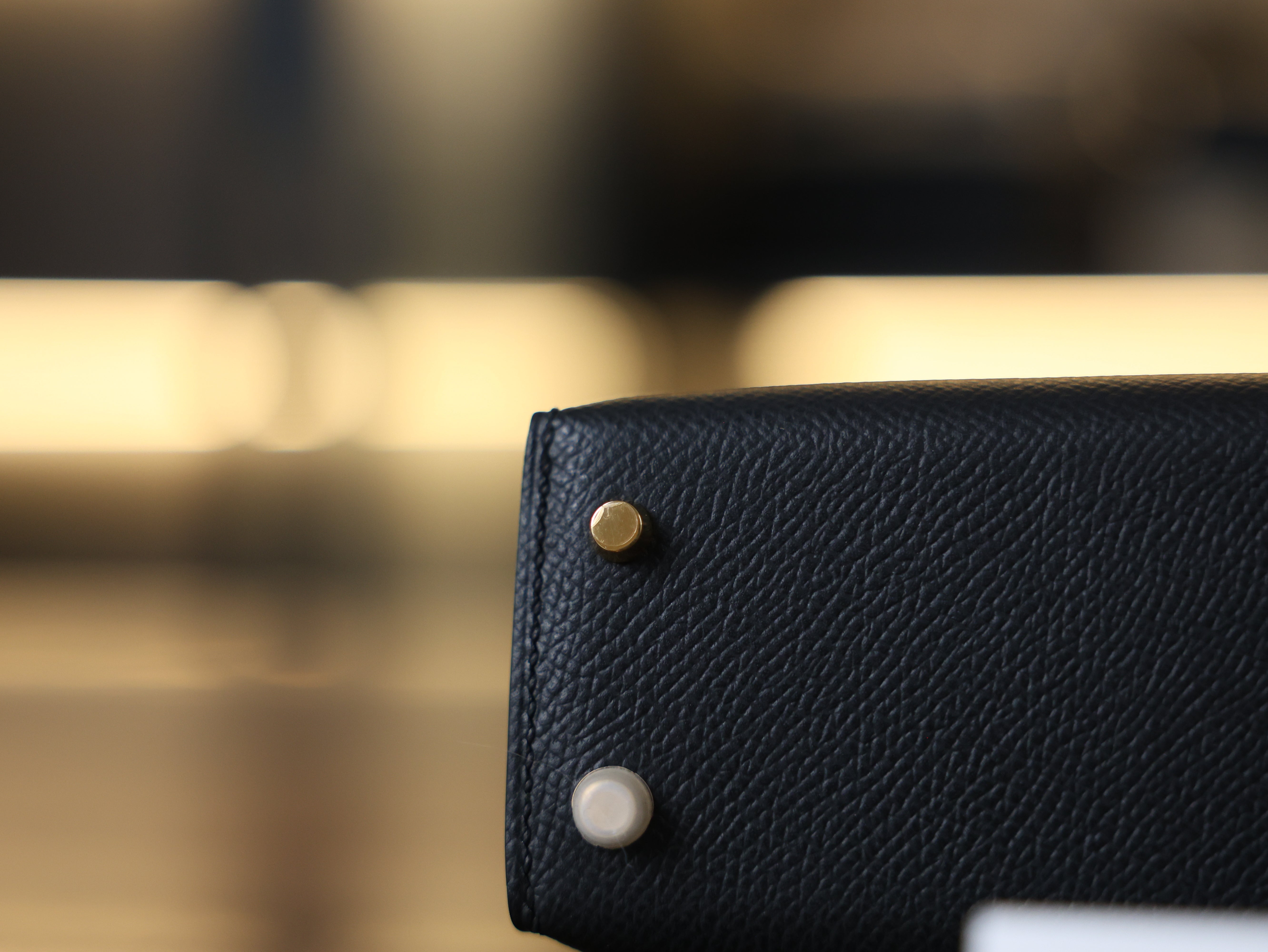 미니 켈리 앱송 블랙 금장