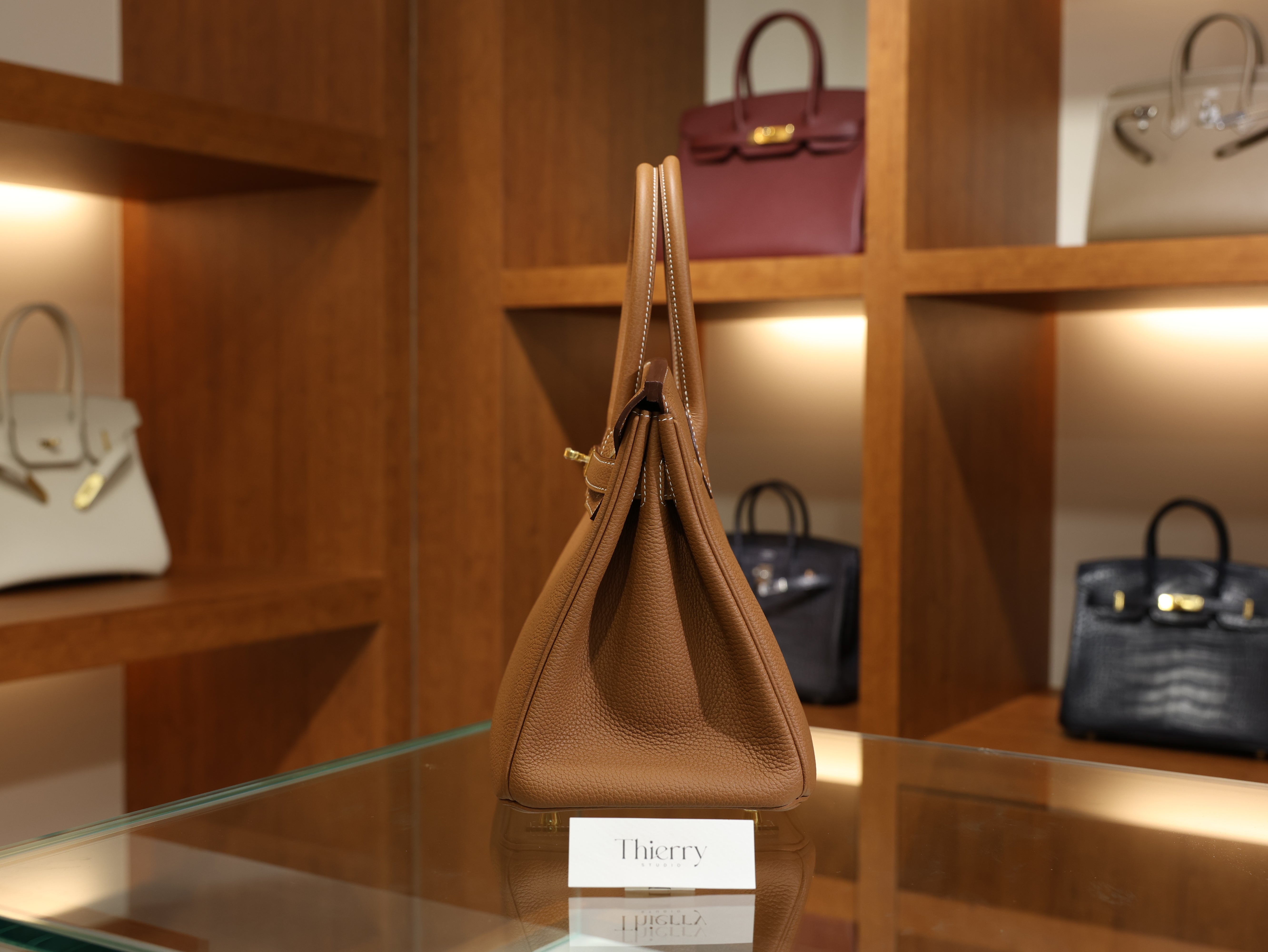 버킨 30 토고 골드 금장