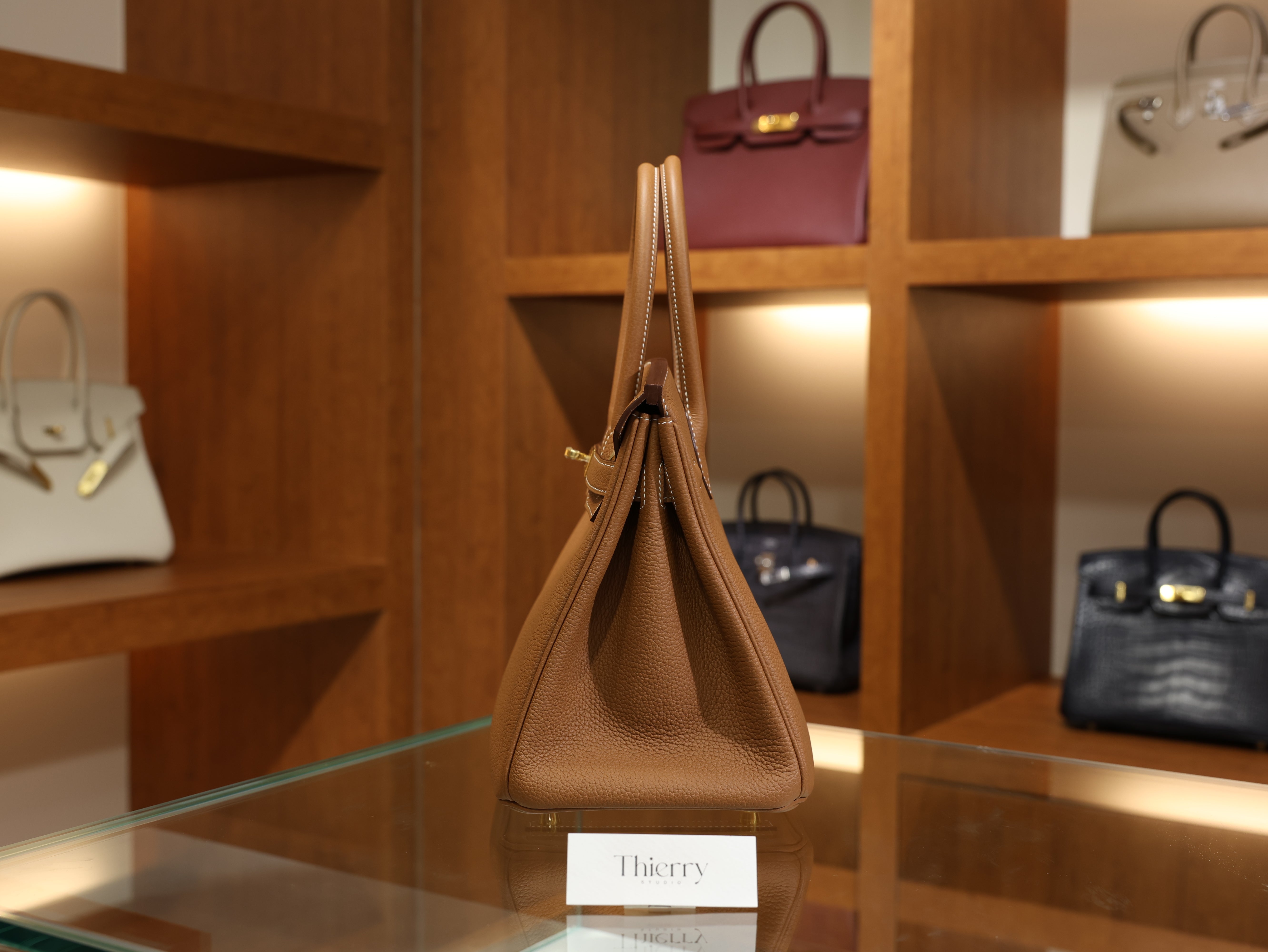 버킨 30 토고 골드 금장