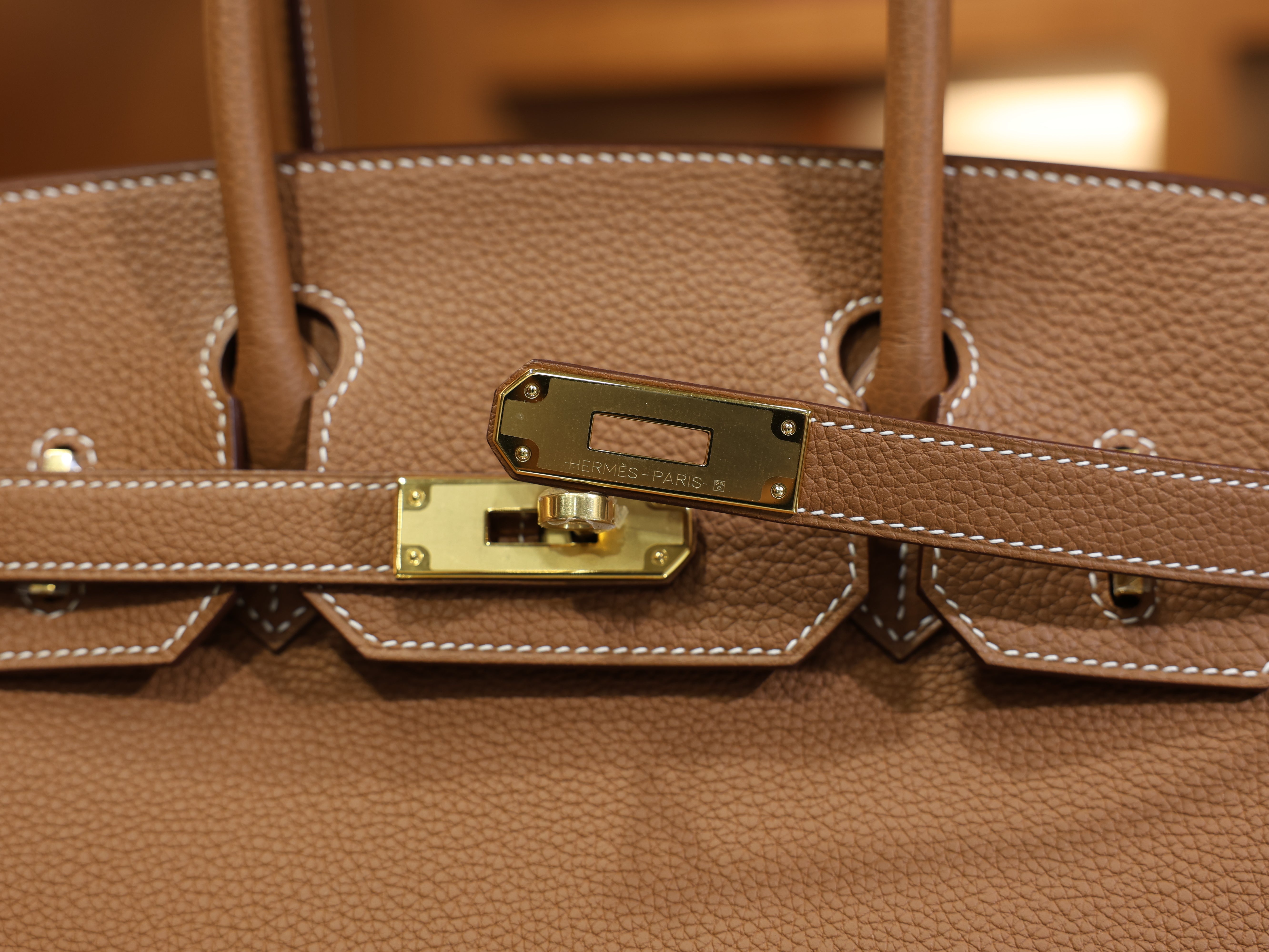 버킨 30 토고 골드 금장