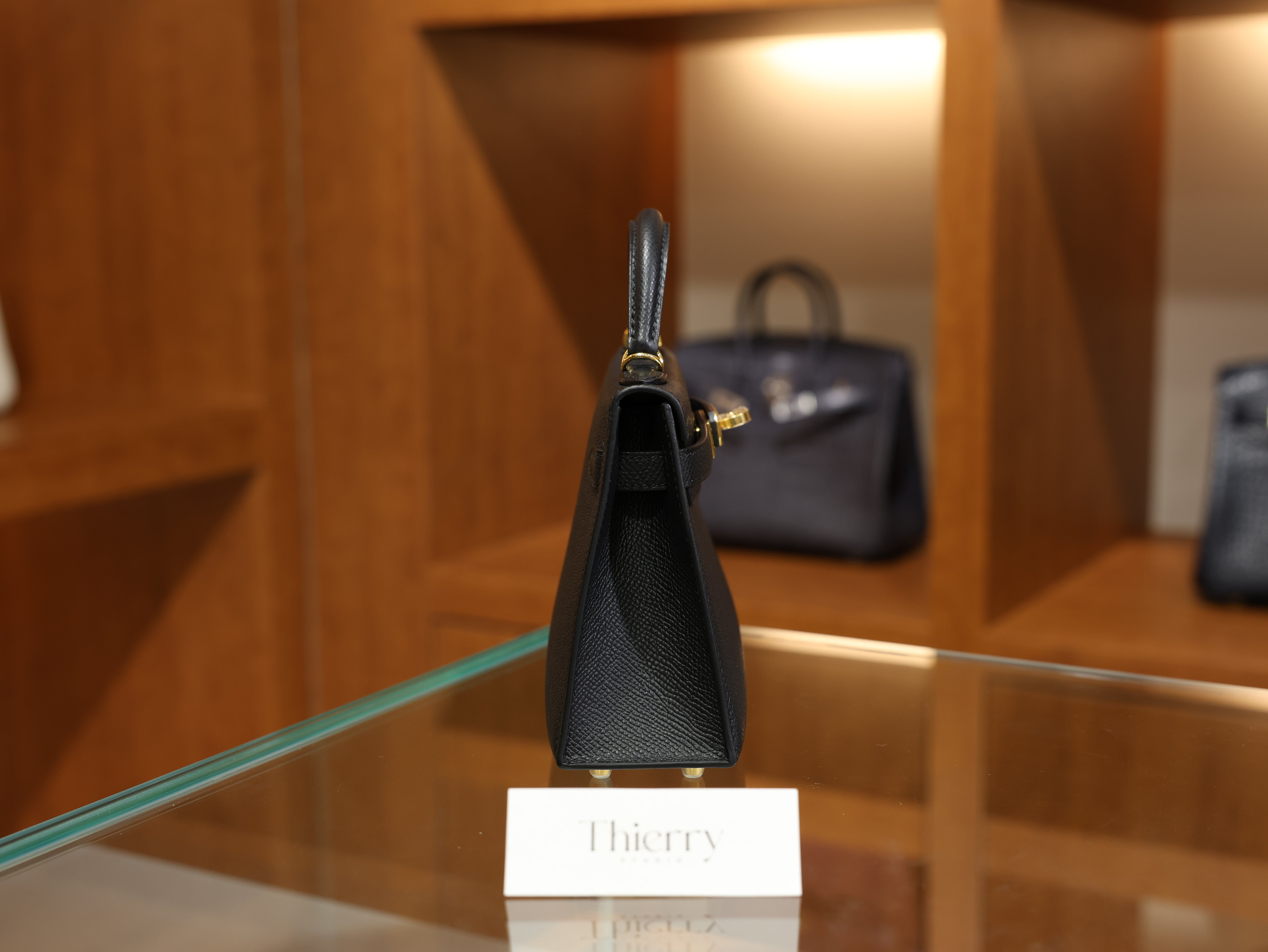 미니 켈리 앱송 블랙 금장