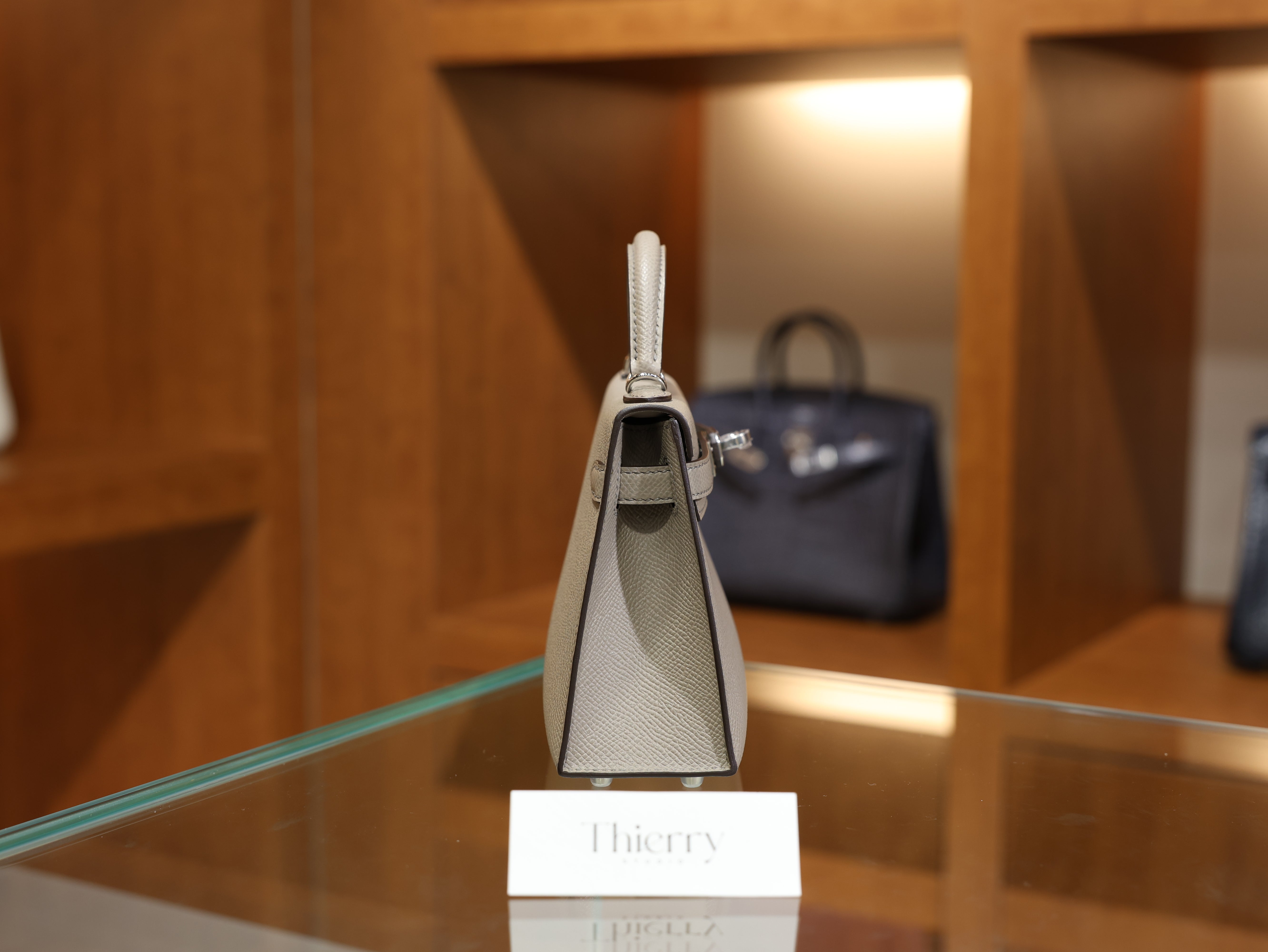 Kelly mini 2 epsom gris asphalt PHW