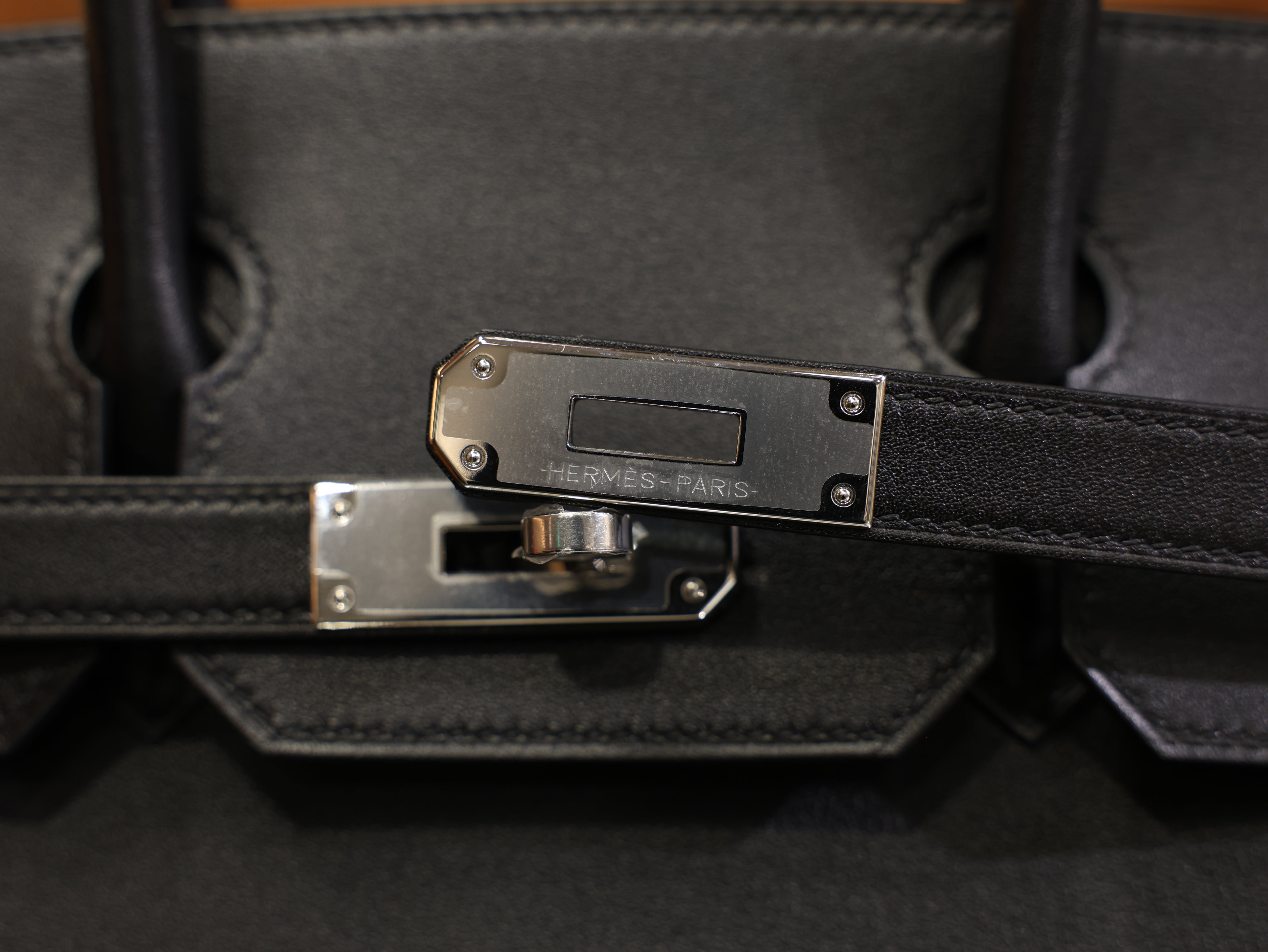 Birkin 30 swift black PHW