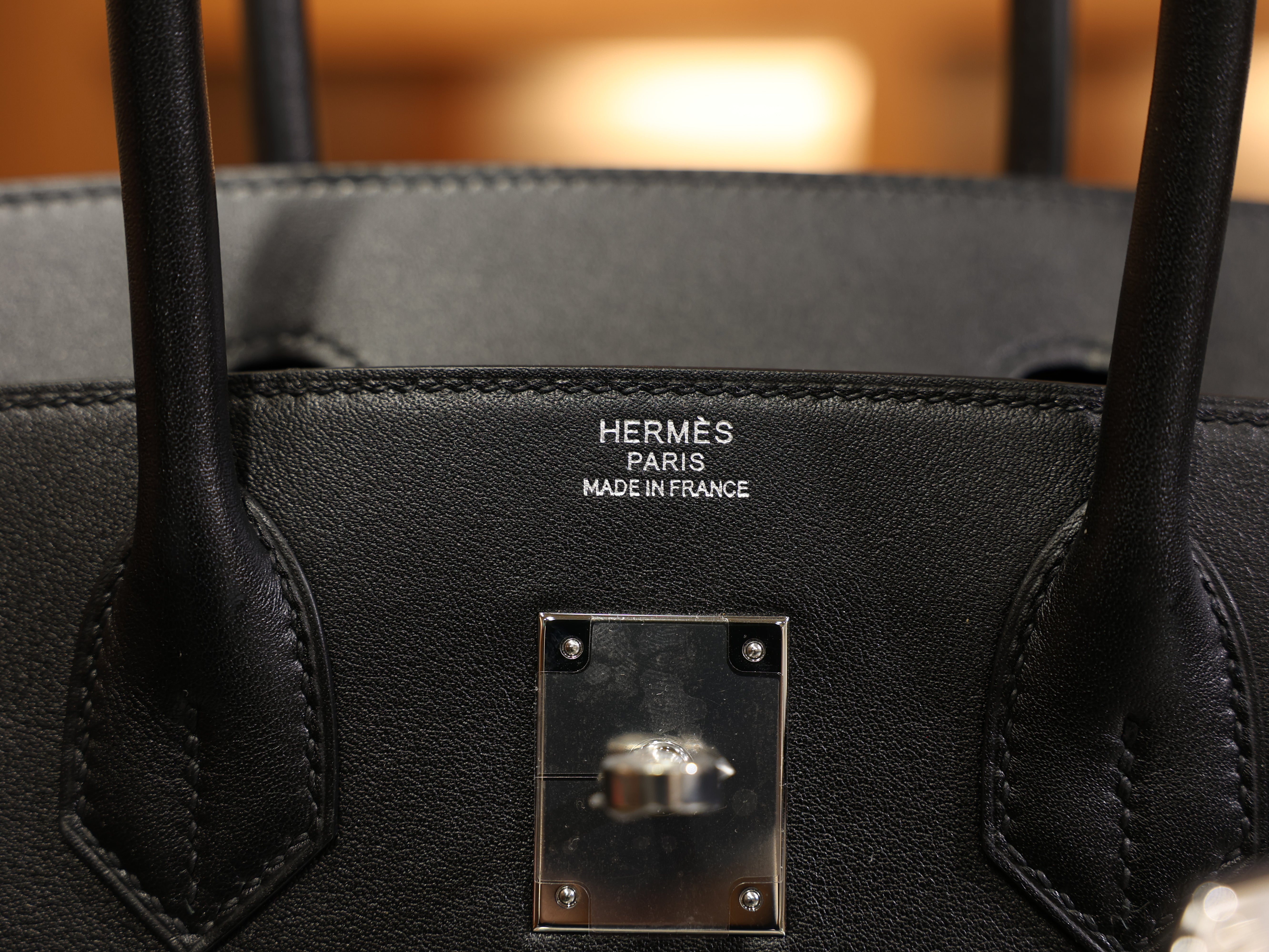 Birkin 30 swift black PHW