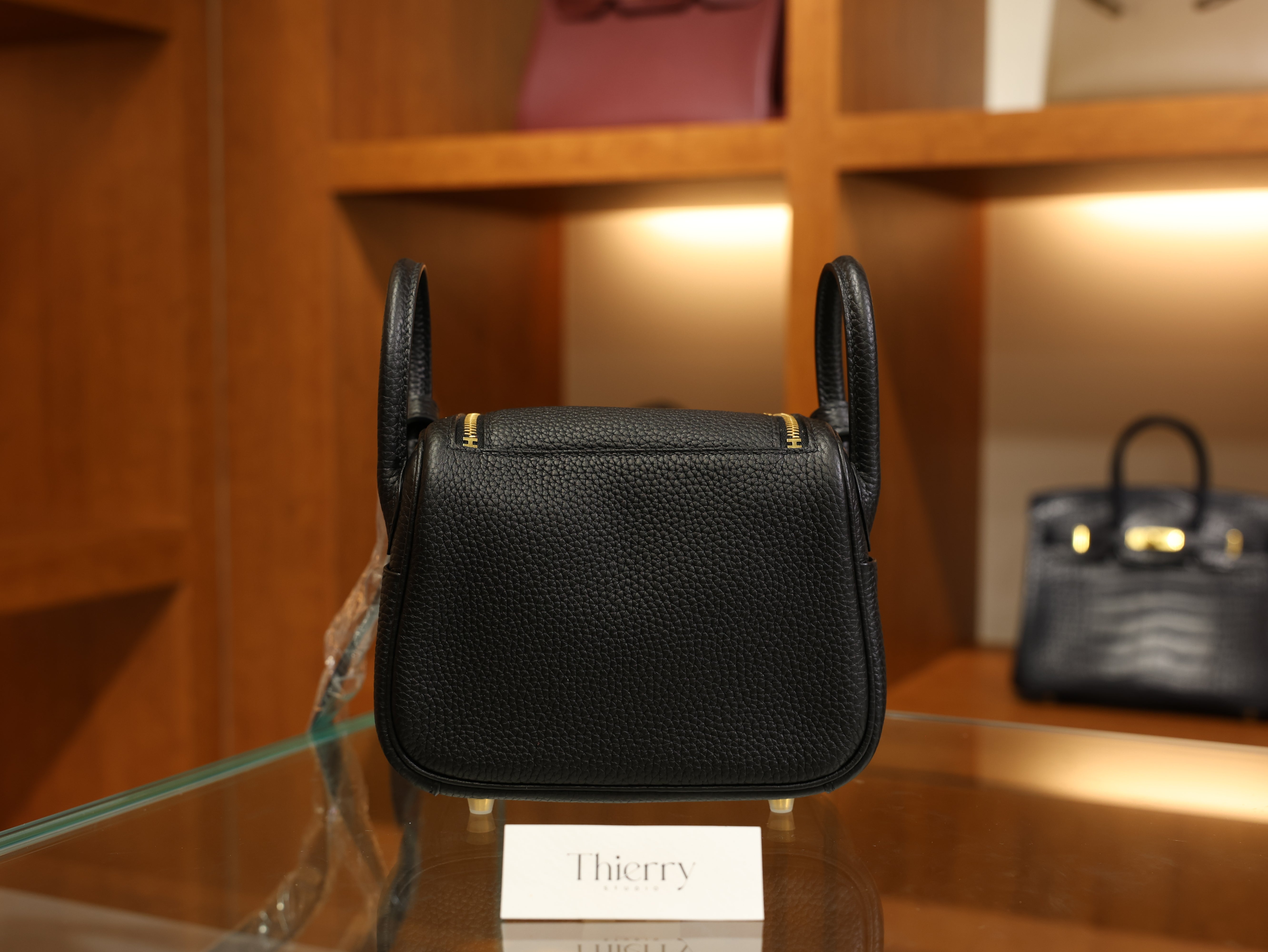 미니 린디 끌레망스 블랙 금장