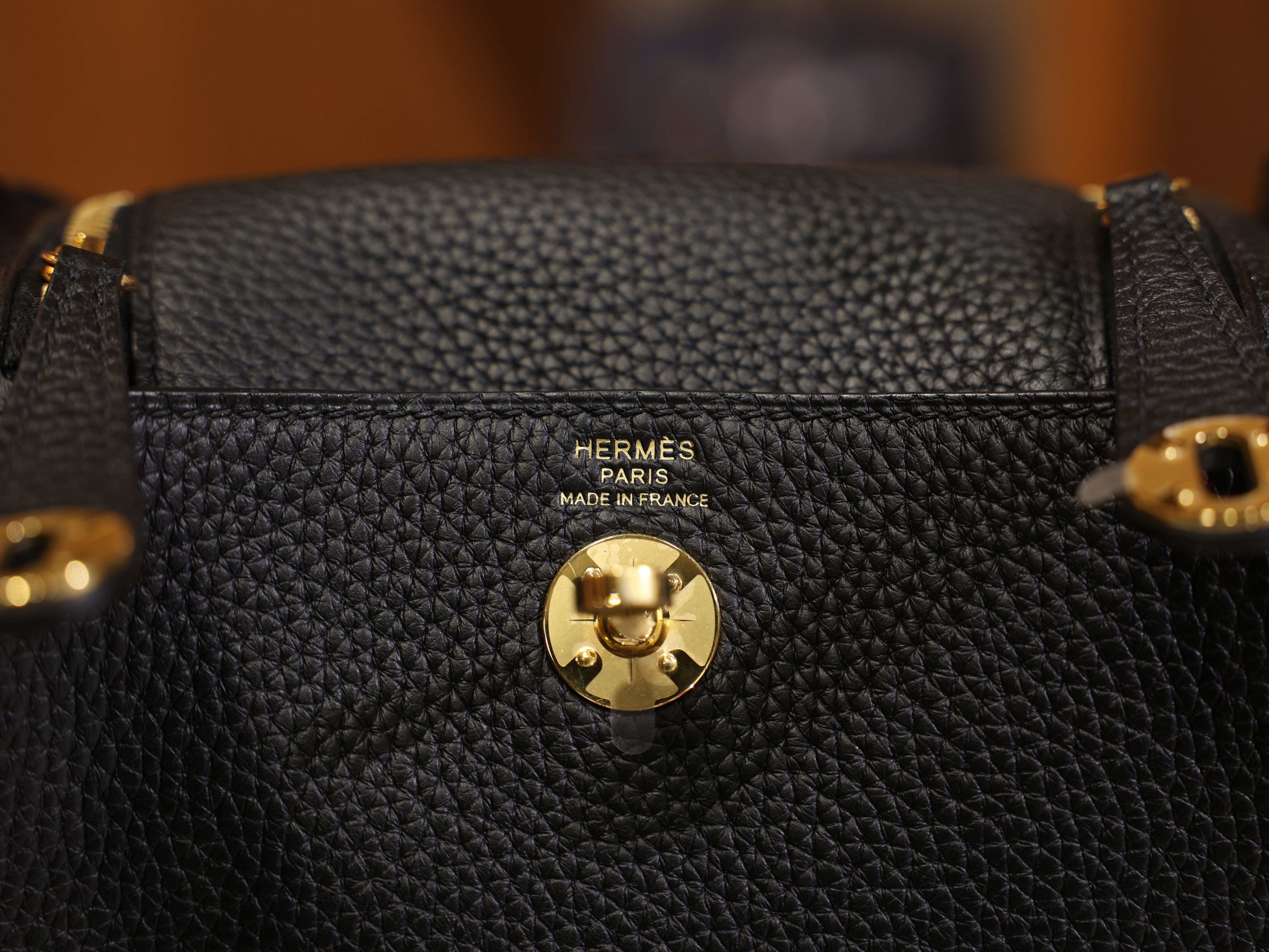 미니 린디 끌레망스 블랙 금장