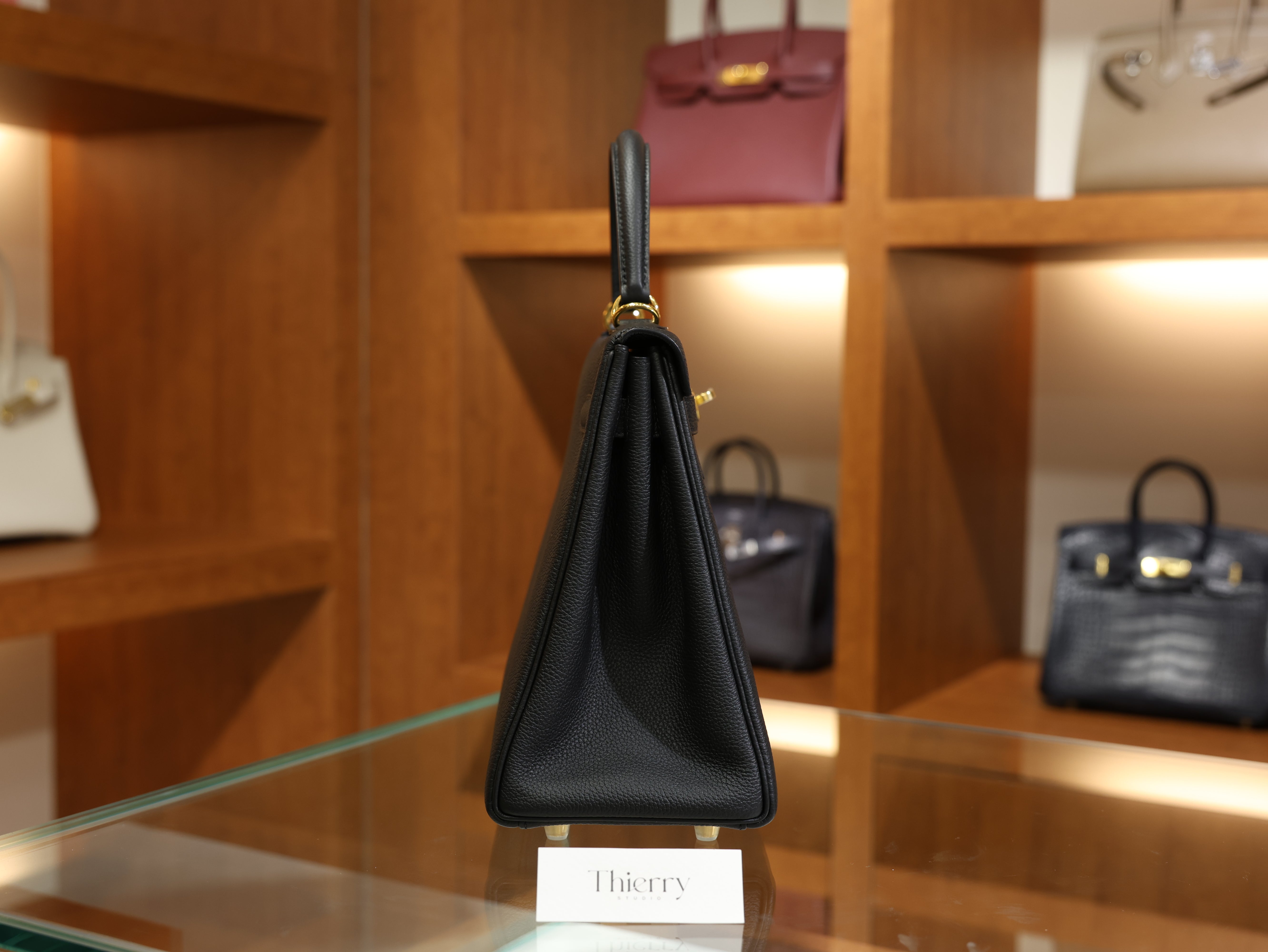 Kelly 32 togo black GHW