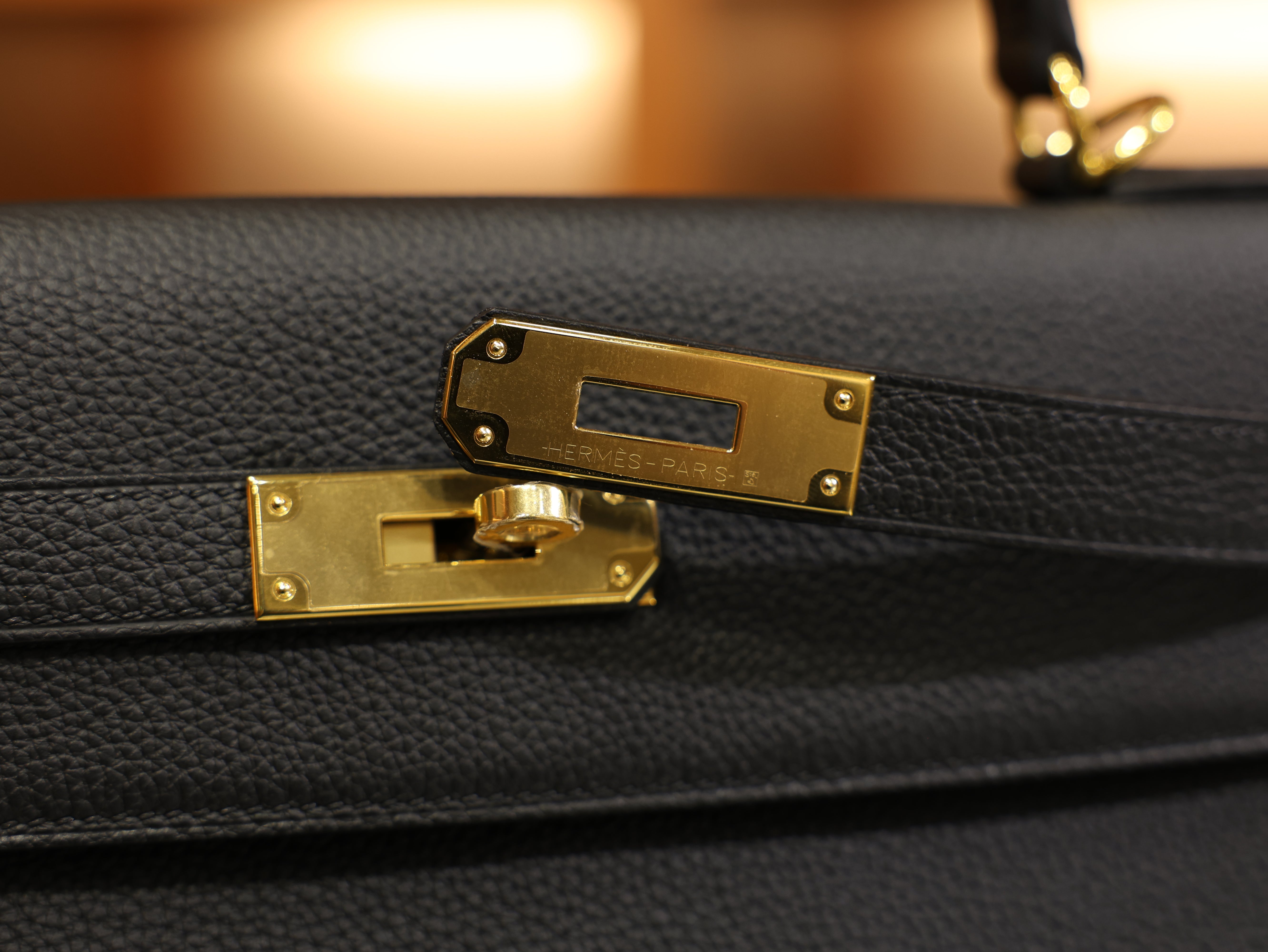 Kelly 32 togo black GHW