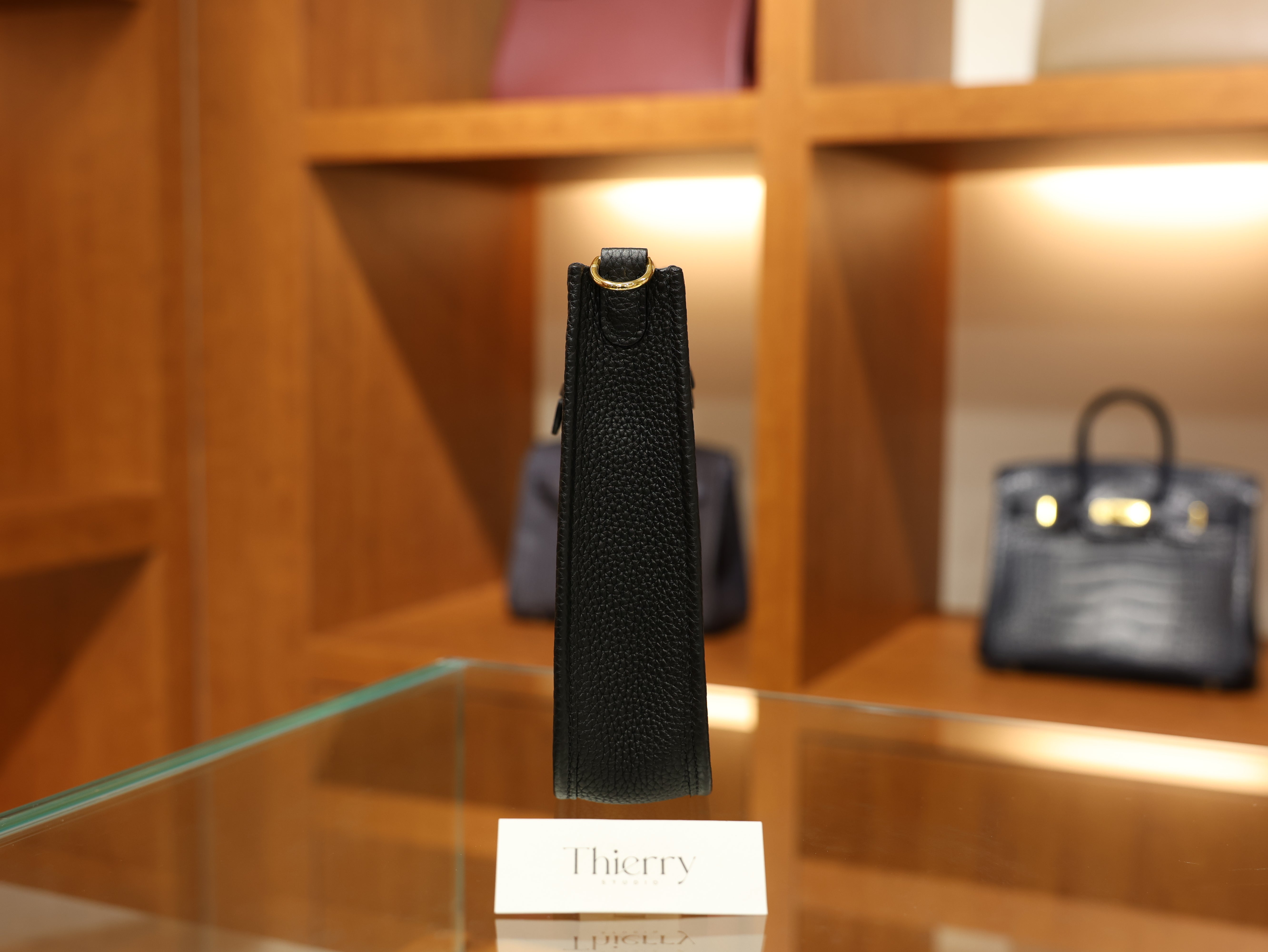 에블린 미니 끌레망스 블랙 금장