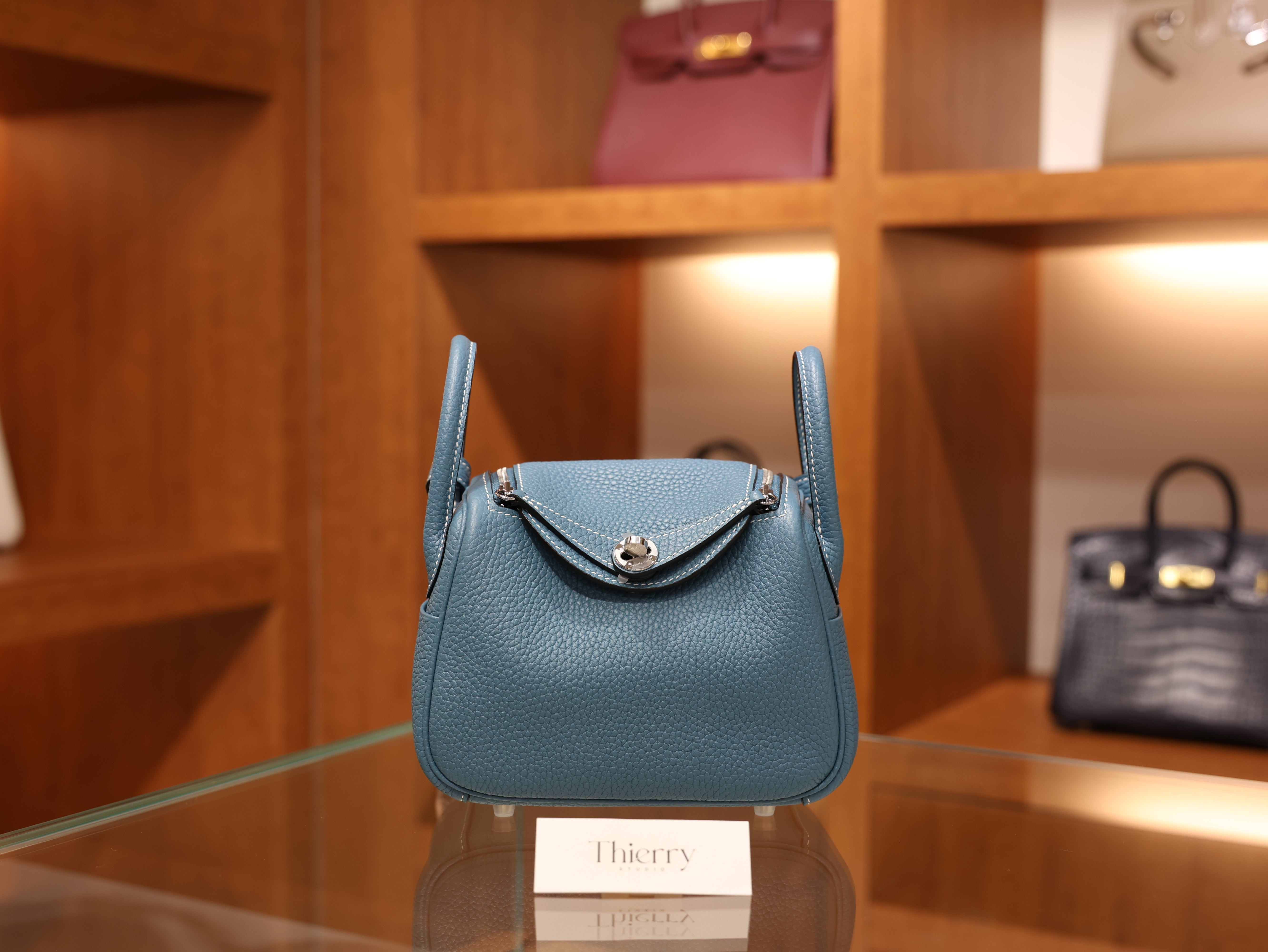 미니 린디 끌레망스 블루진 은장