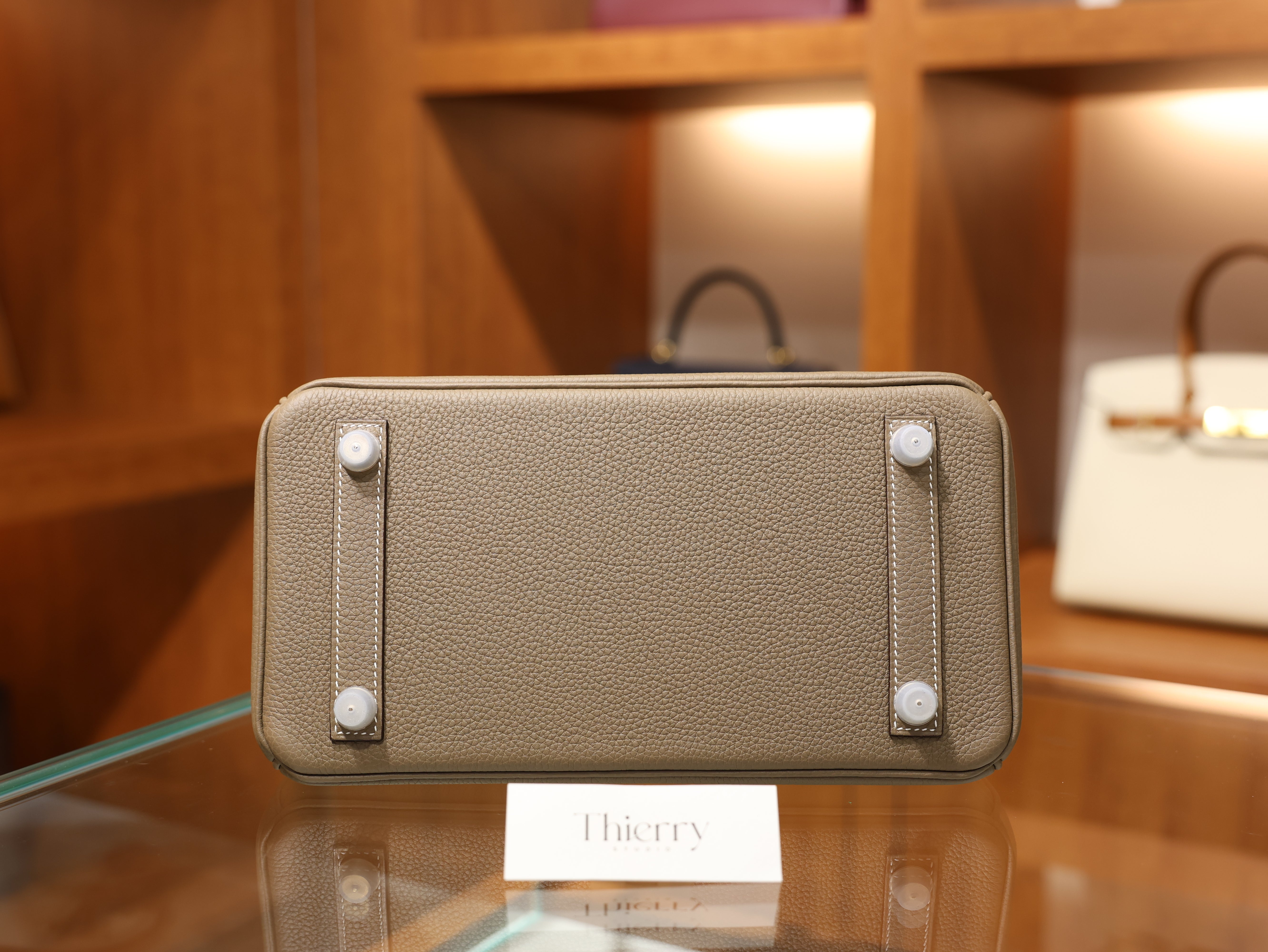 버킨 25 토고 에토프 은장