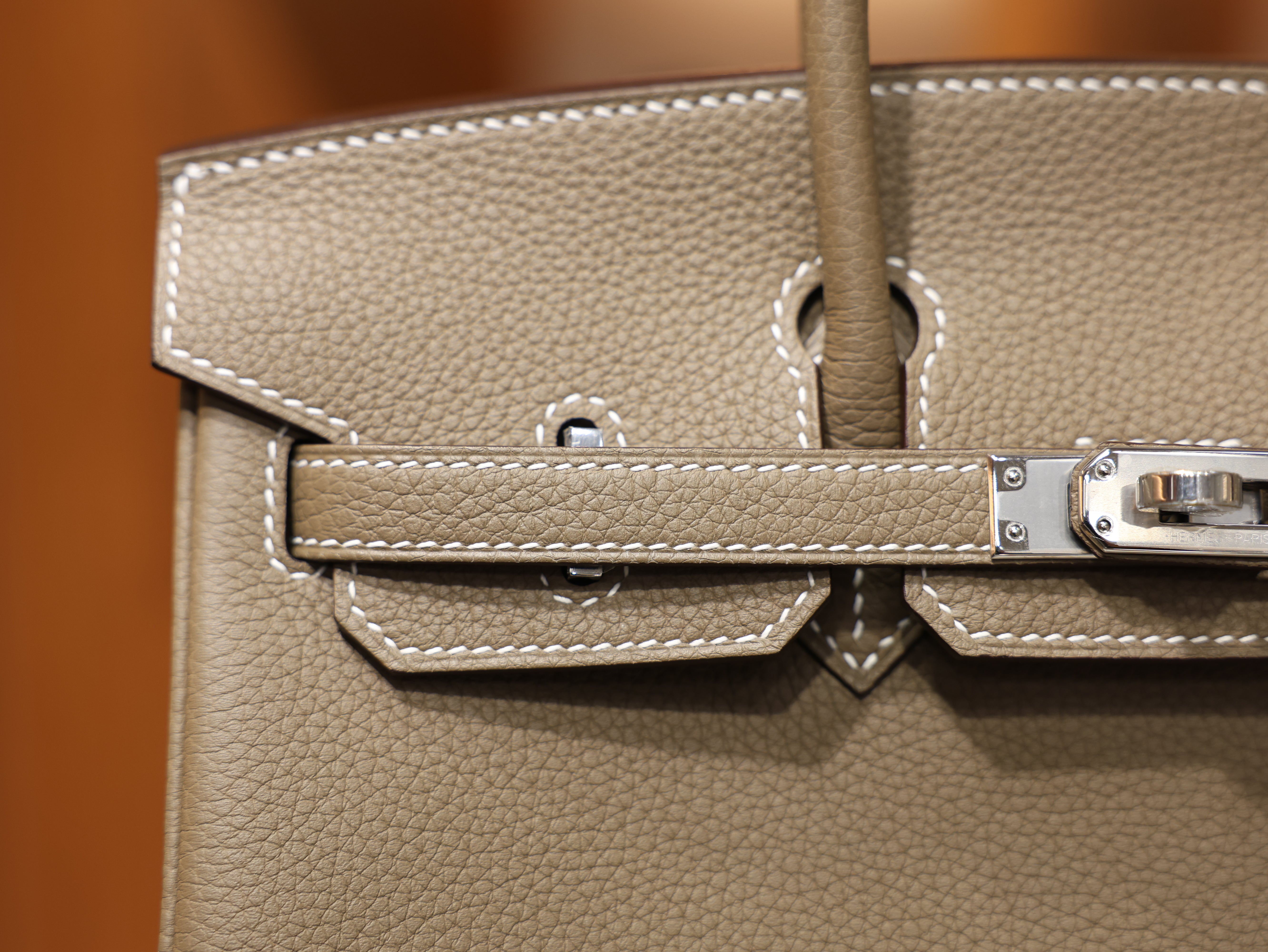 버킨 25 토고 에토프 은장