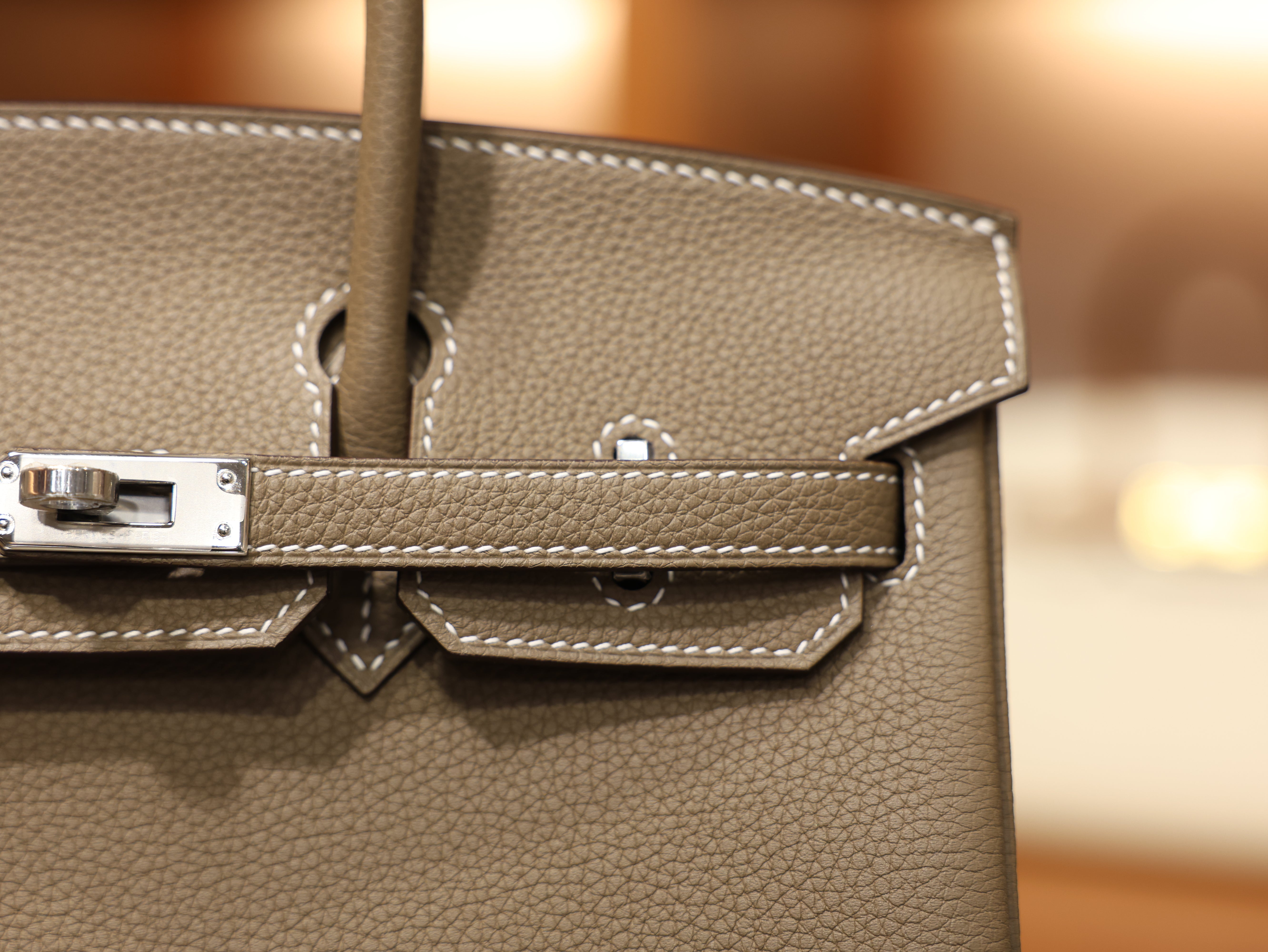 버킨 25 토고 에토프 은장