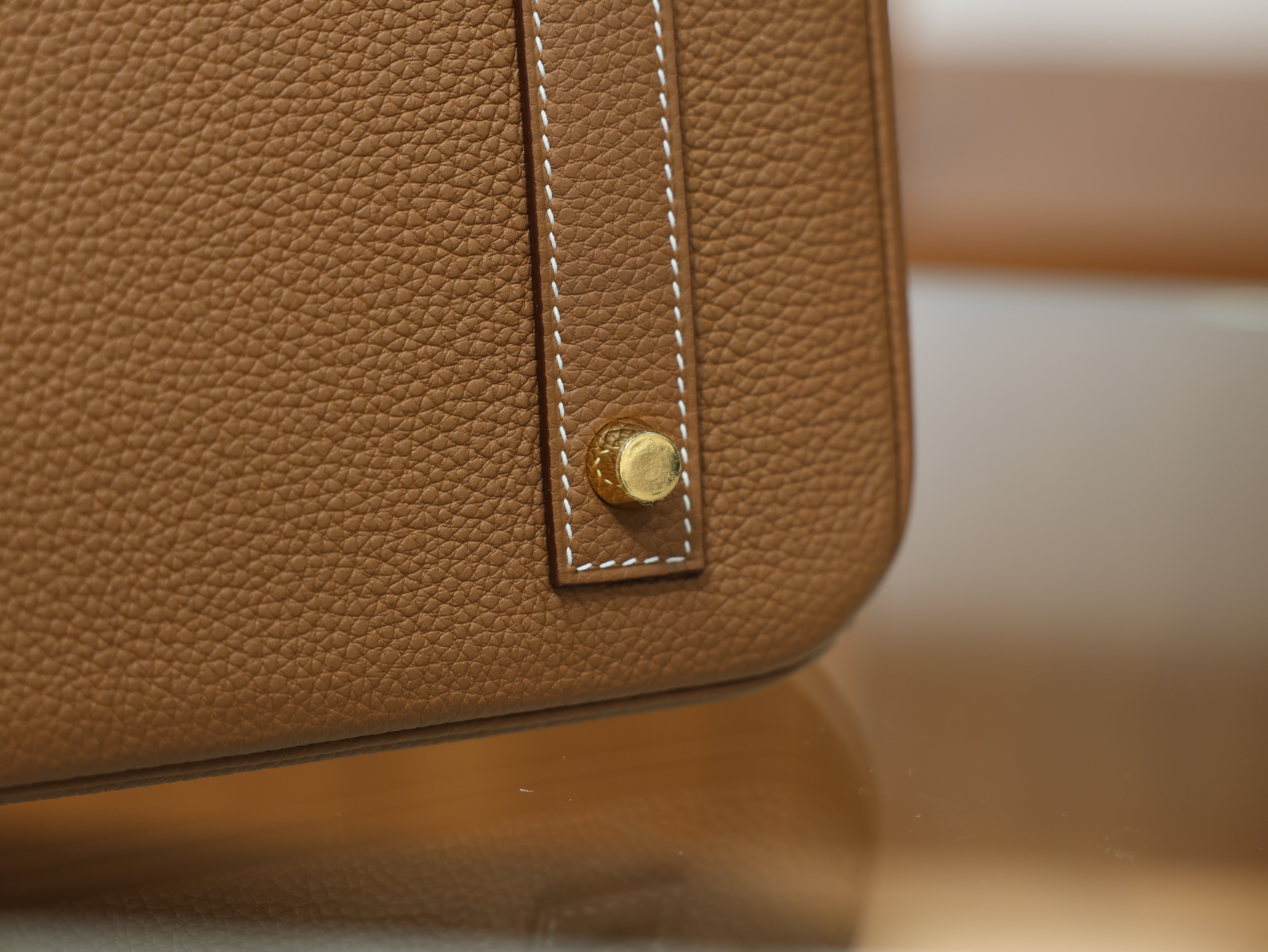 버킨 40 토고 골드 금장