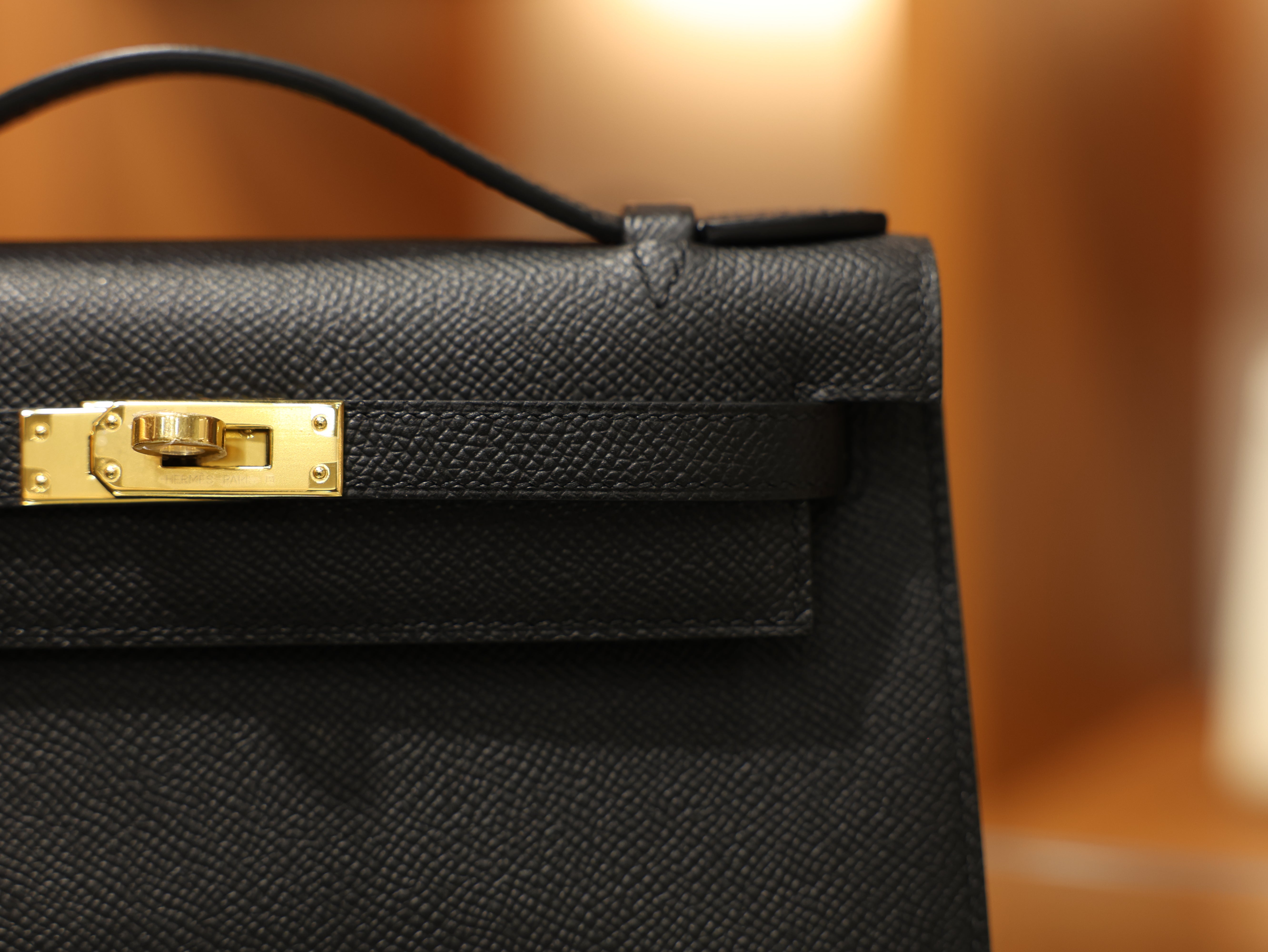 켈리 포쉐트 앱송 블랙 금장