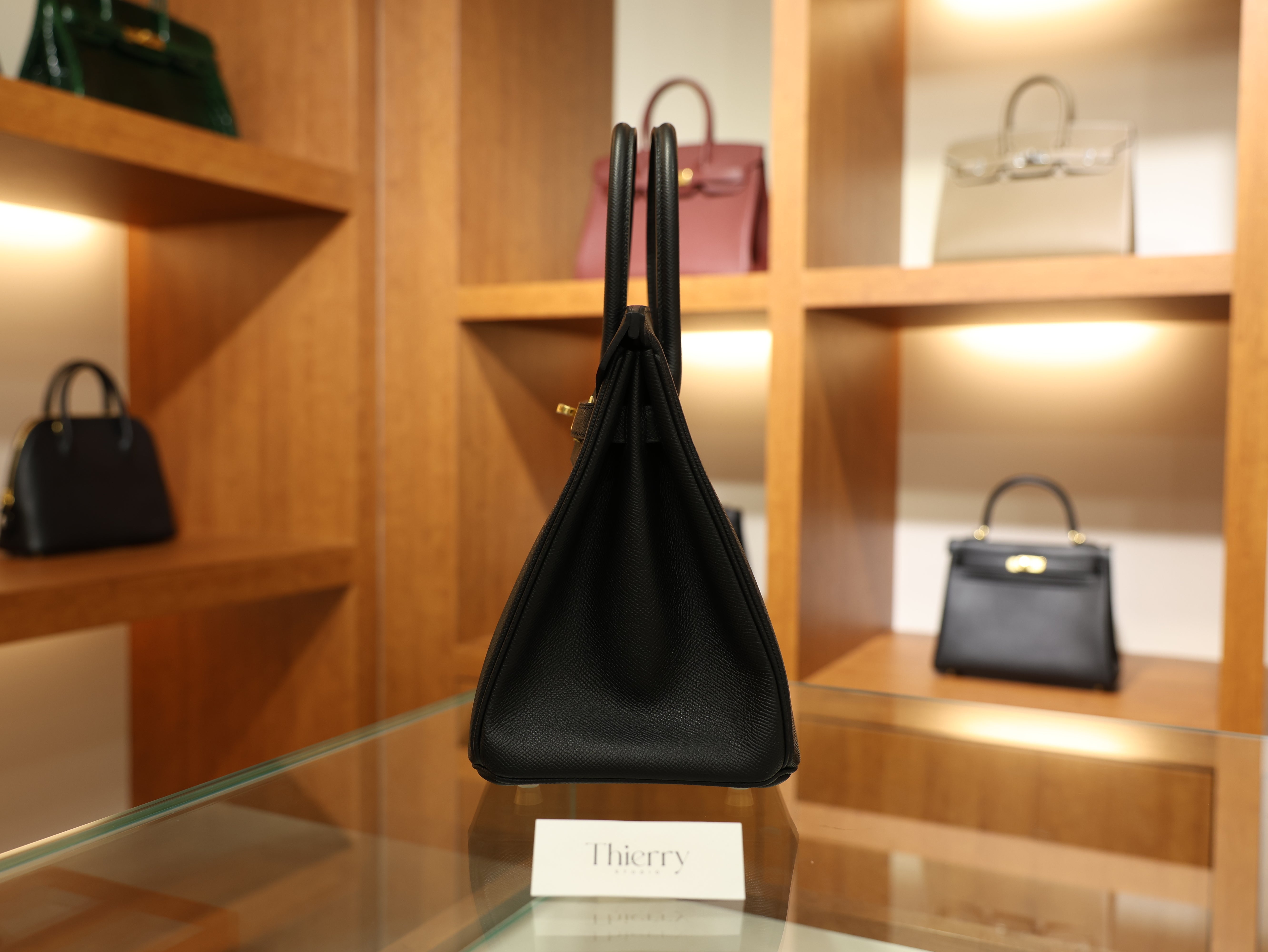 버킨 30 앱송 르투르네 블랙 금장