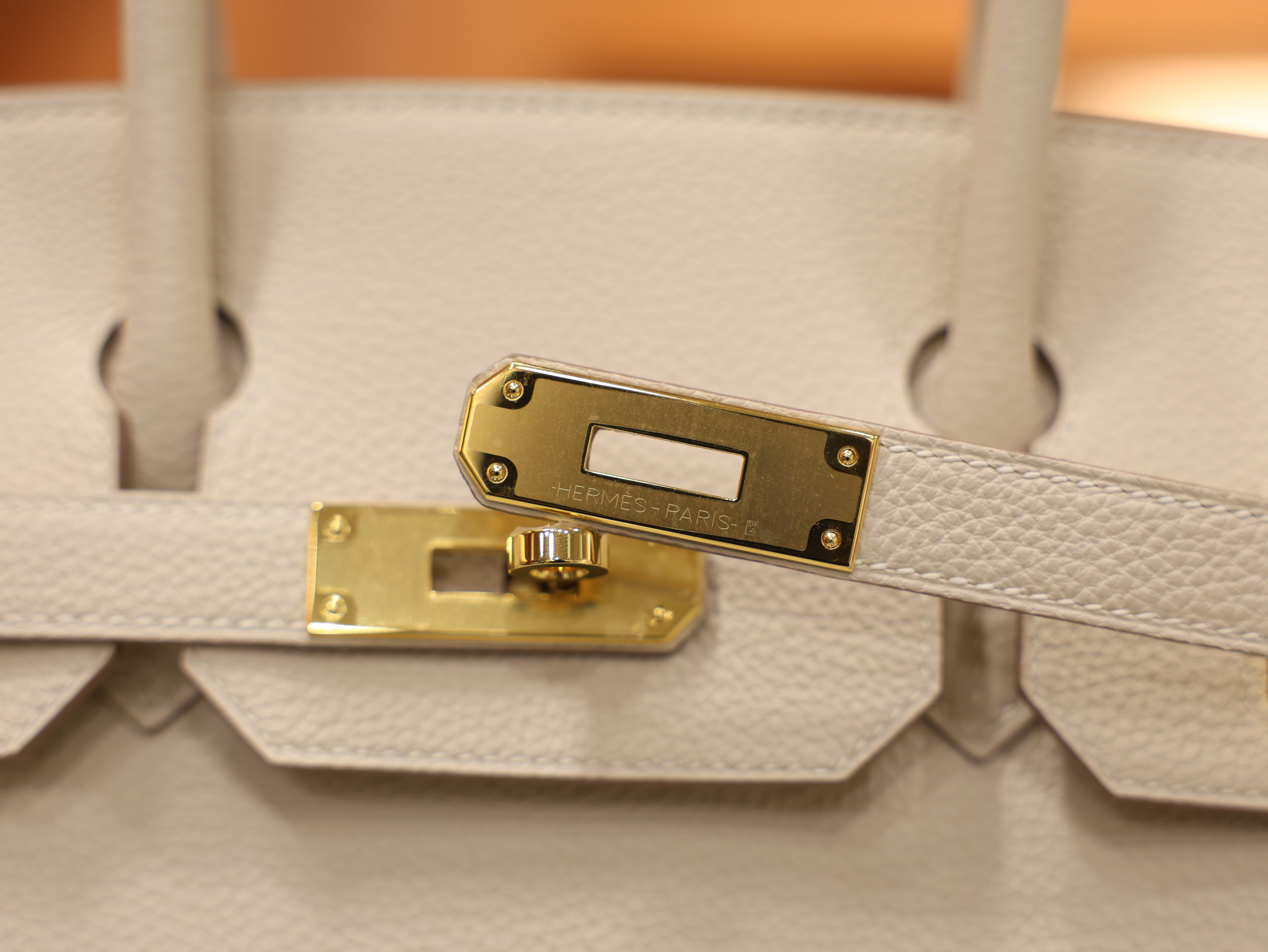 버킨 30 토고 끄레 금장