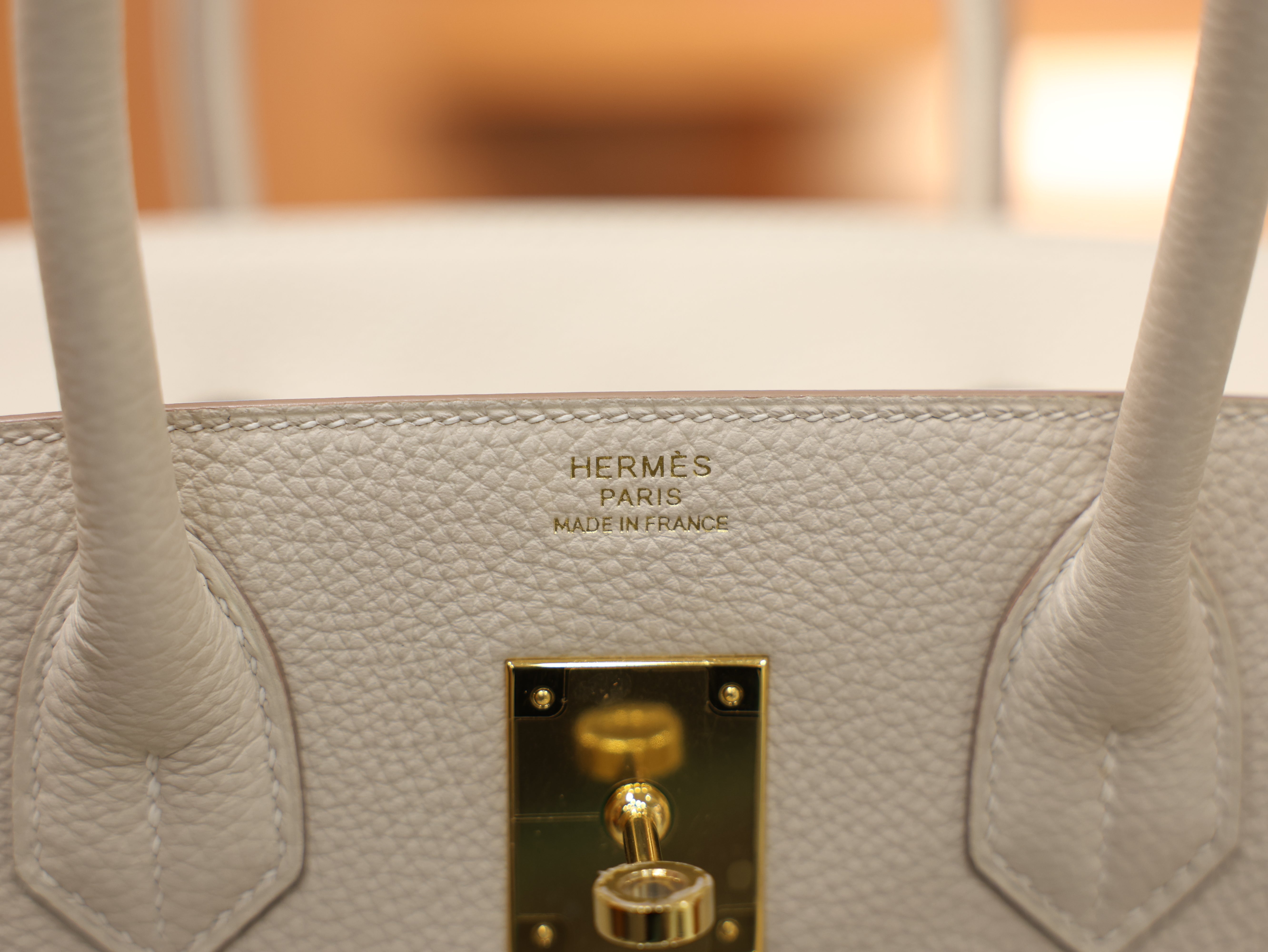 버킨 30 토고 끄레 금장