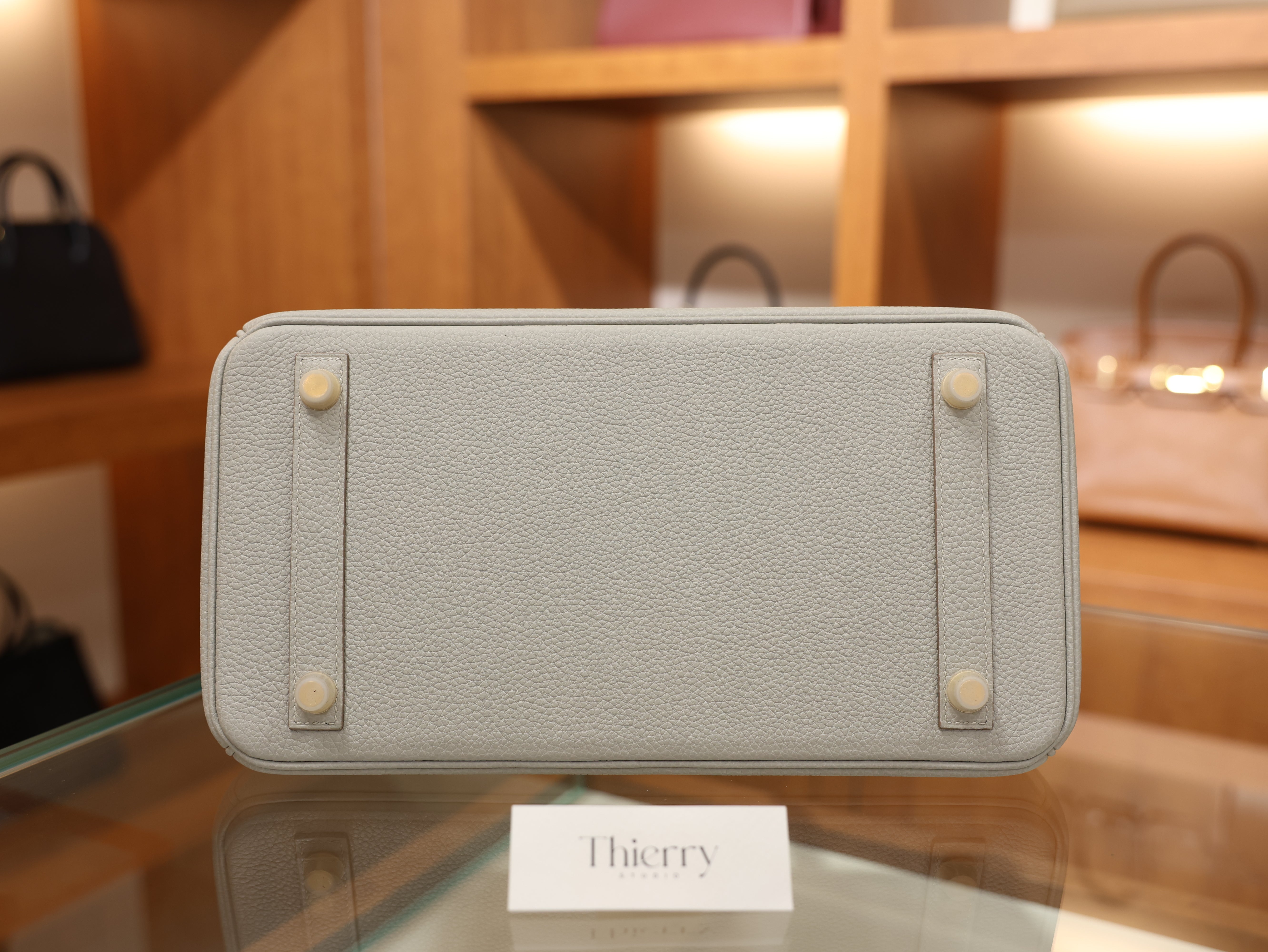 버킨 30 토고 그리스펄 금장