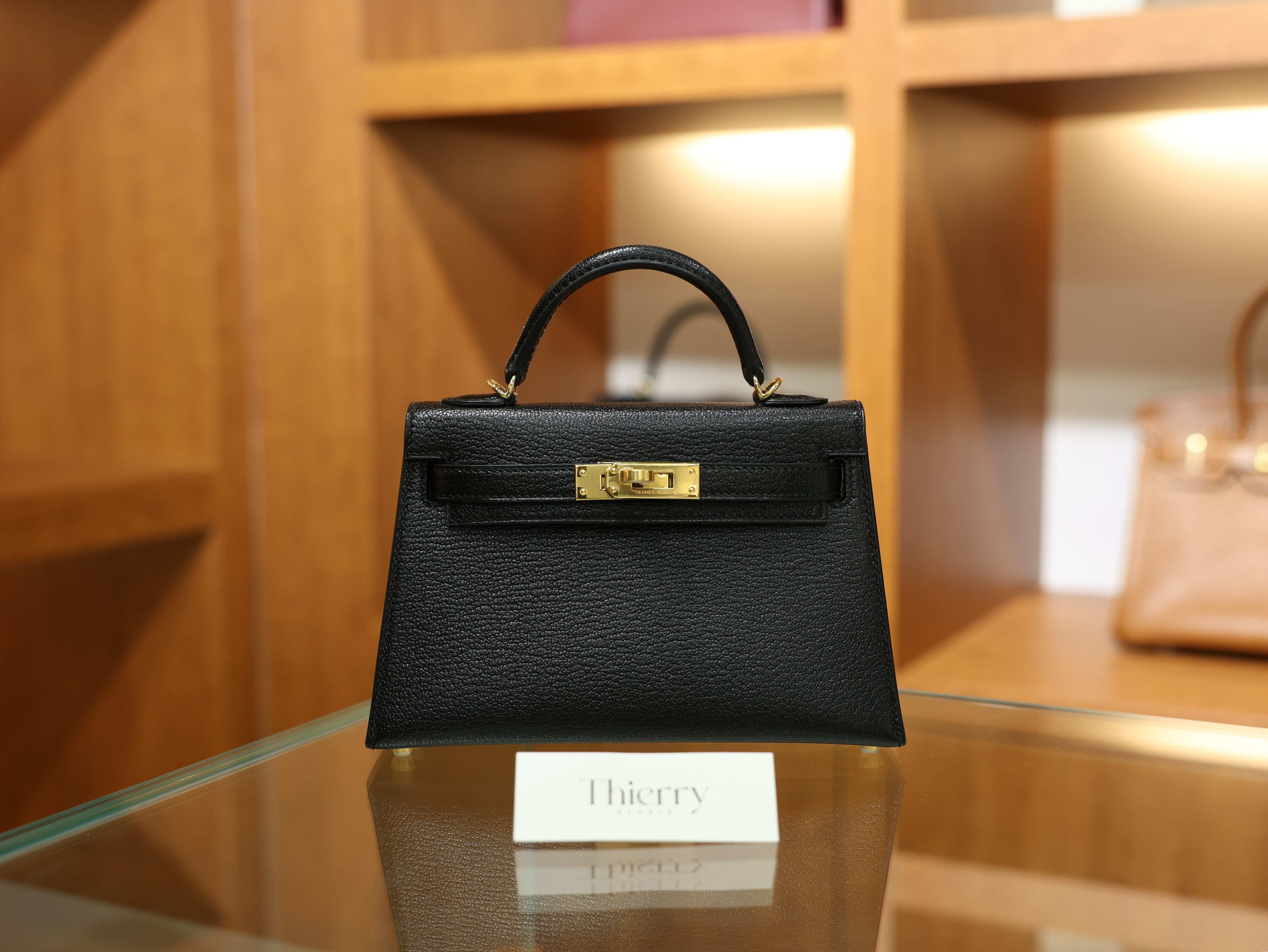 미니 켈리 미조레 블랙 금장