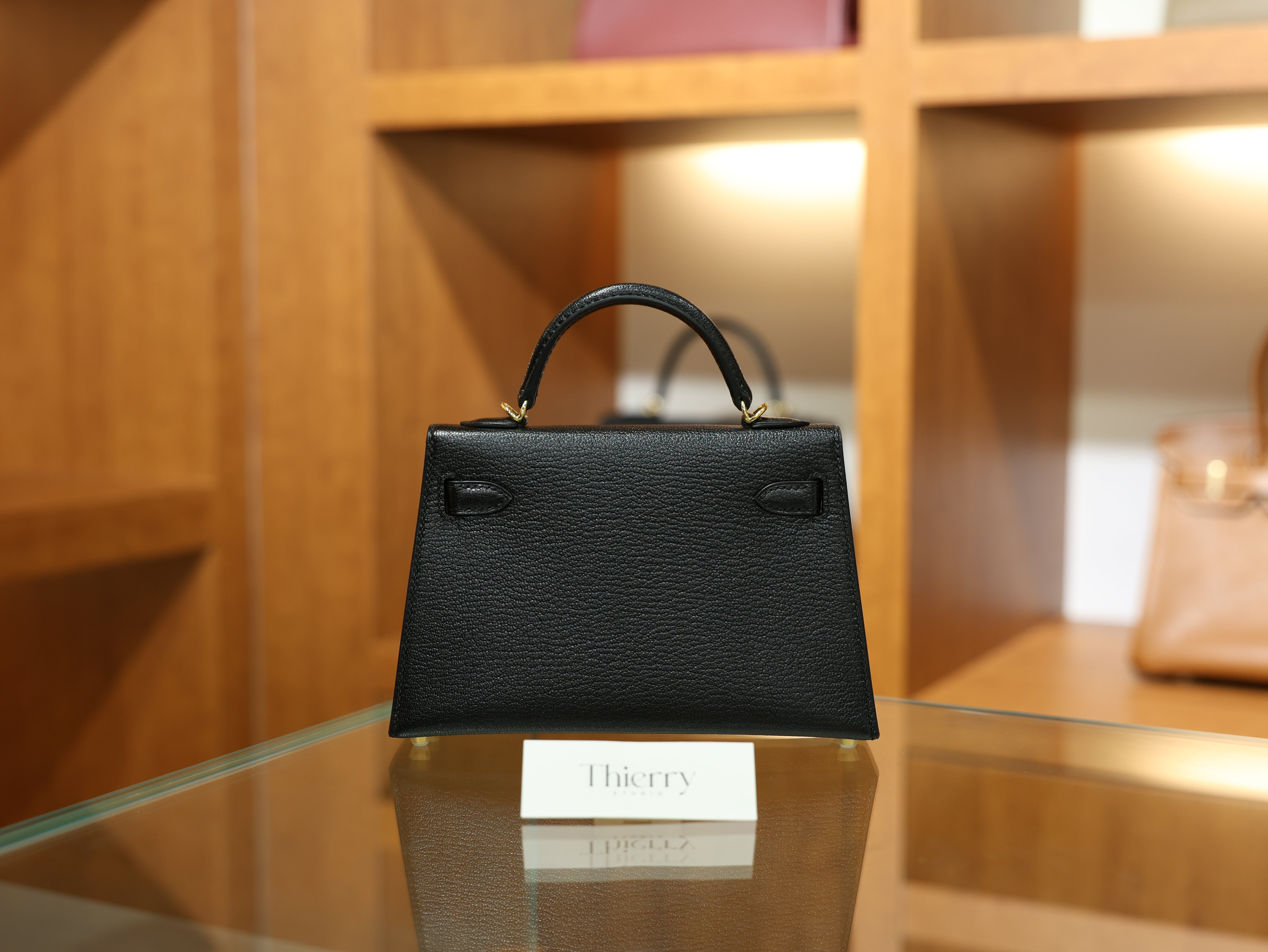 미니 켈리 미조레 블랙 금장