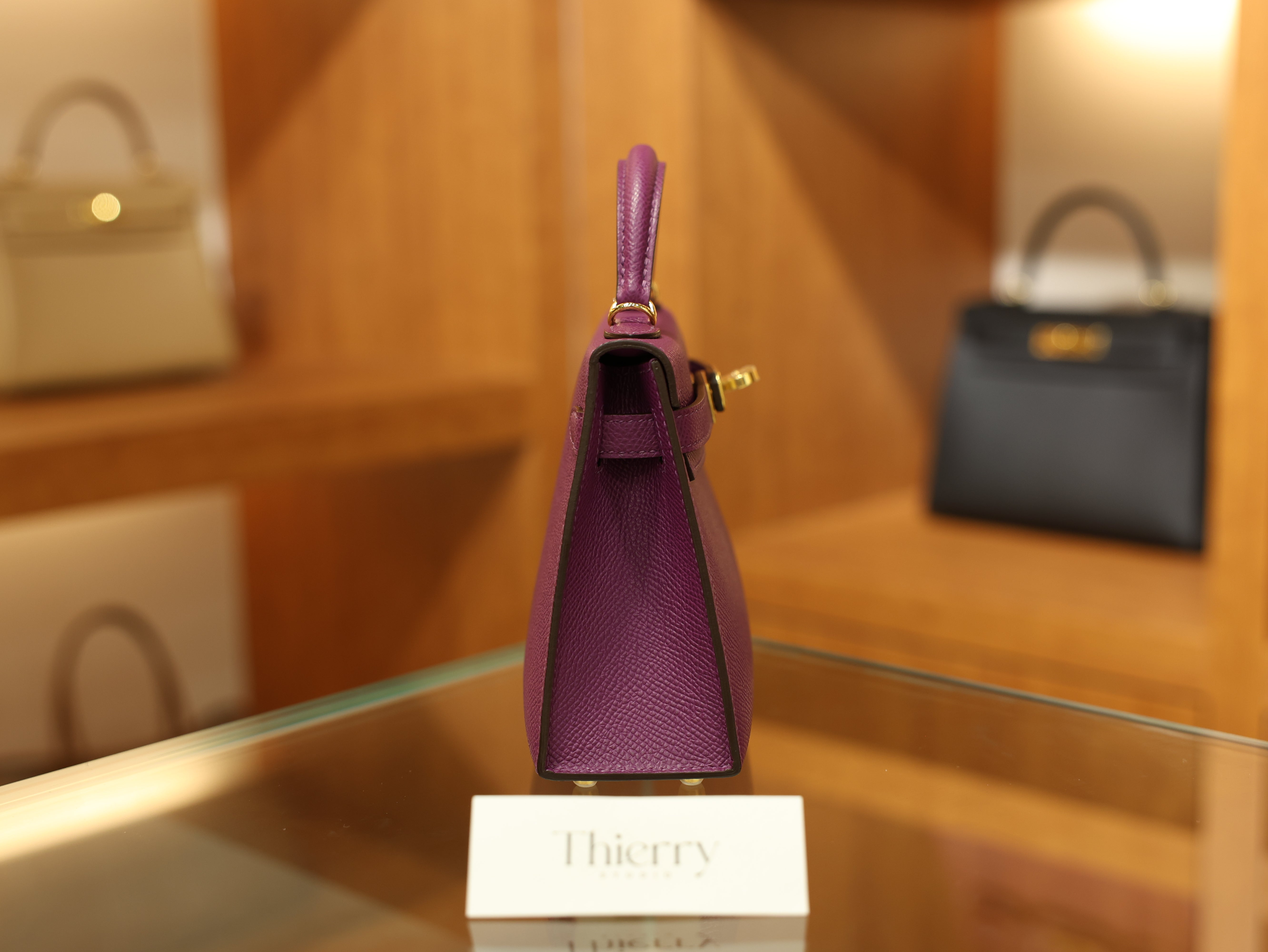 미니 켈리 앱송 아네모네 금장