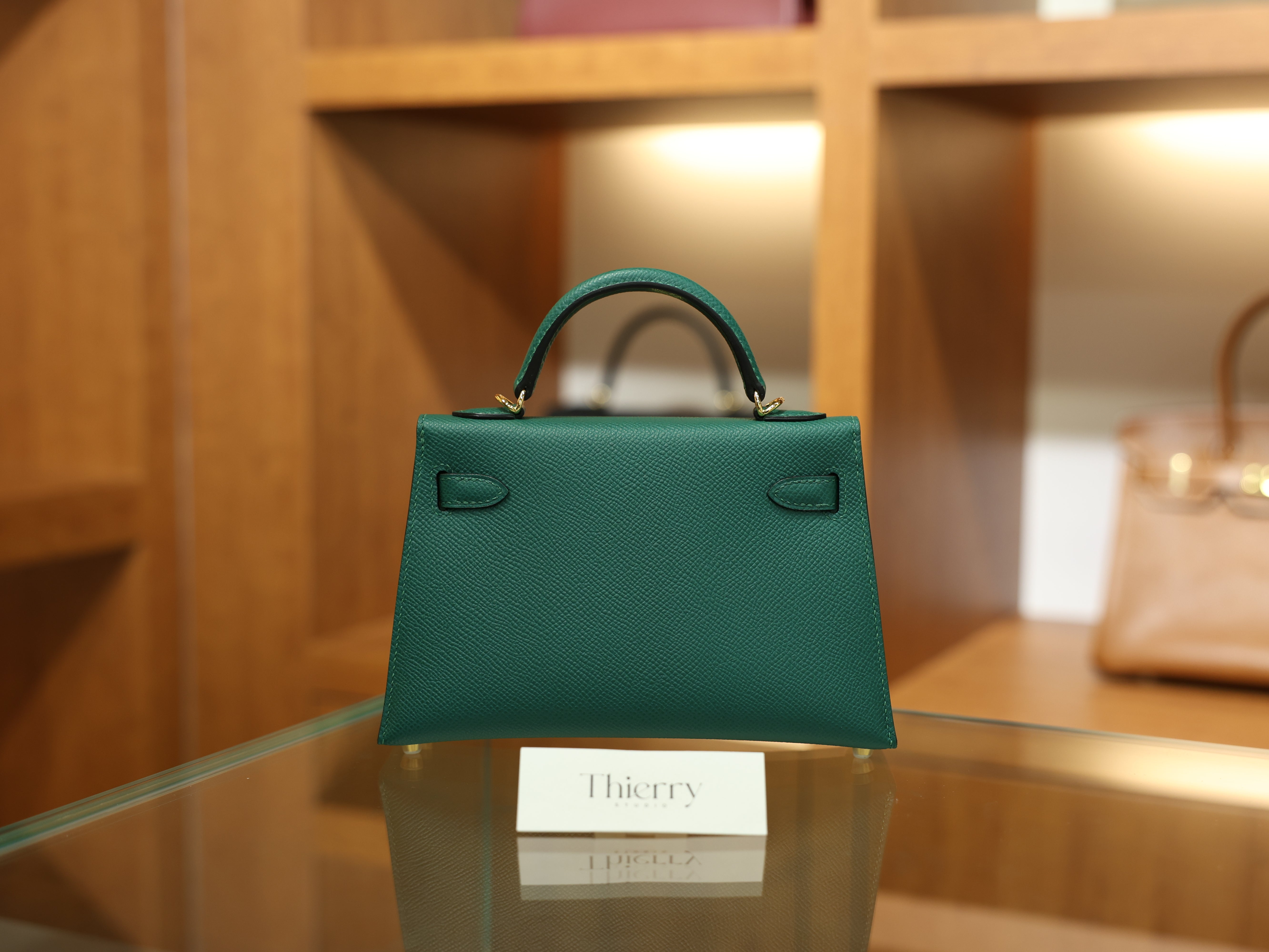 미니 켈리 앱송 말라카이트 금장