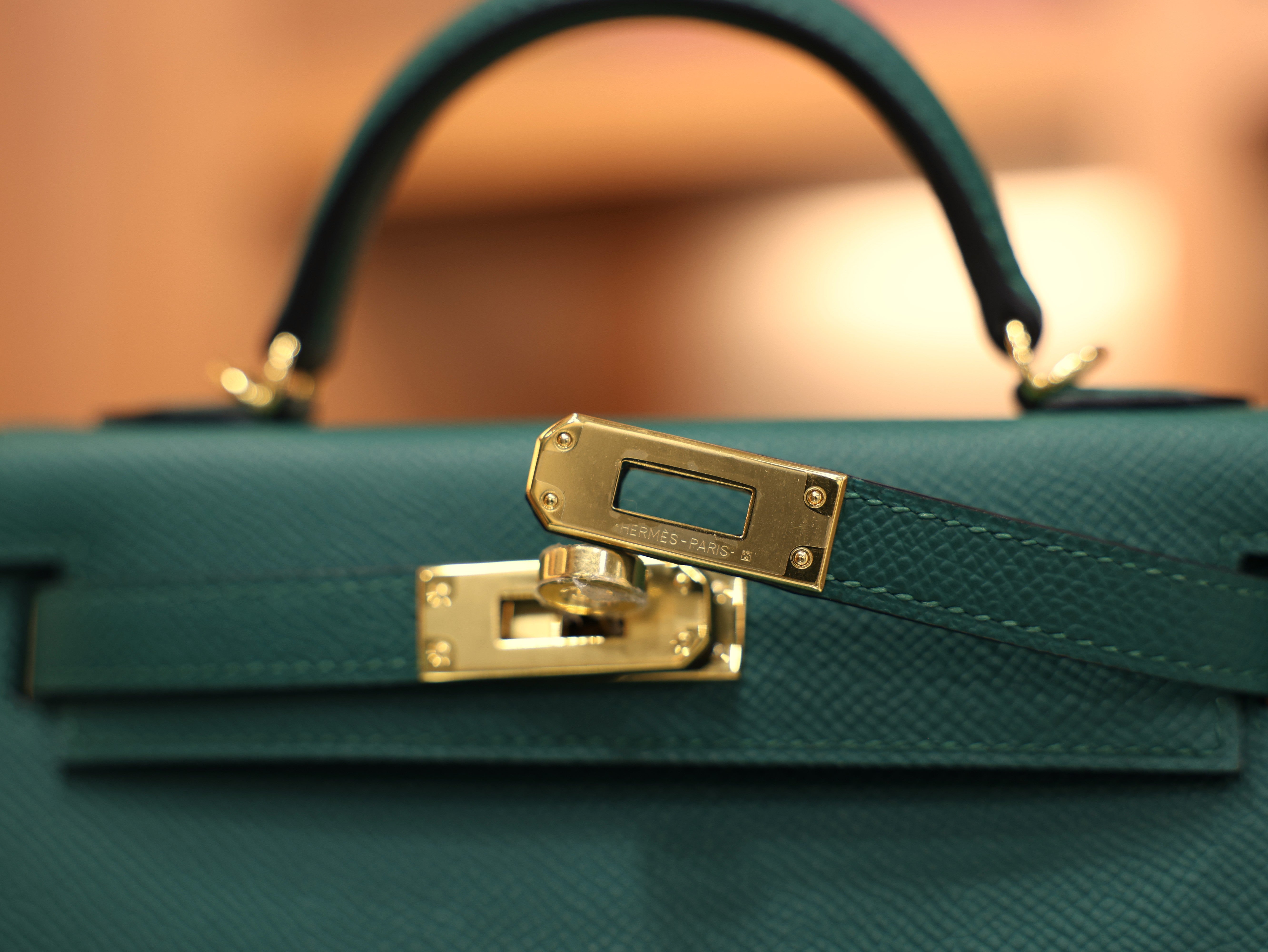 미니 켈리 앱송 말라카이트 금장