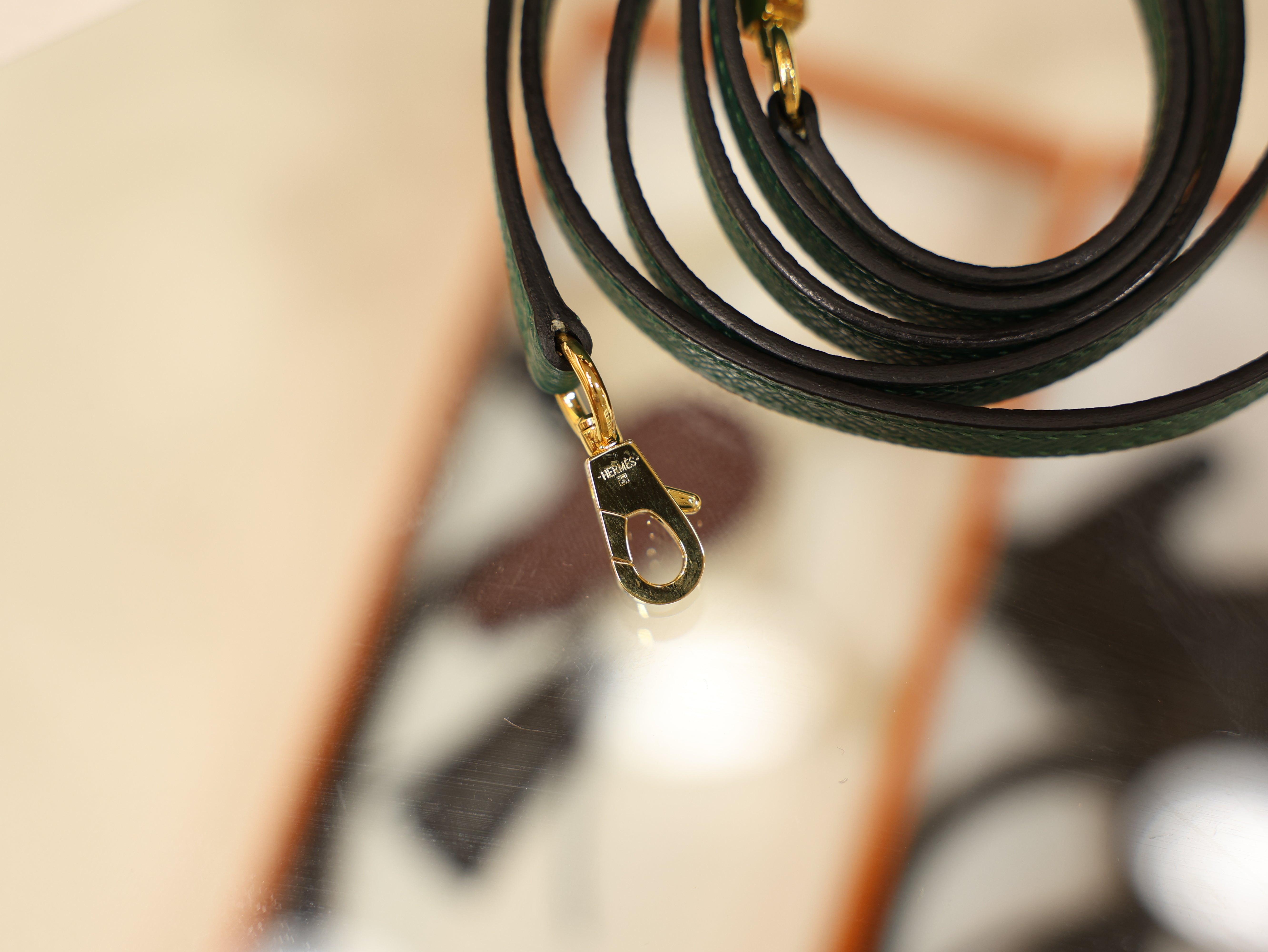 미니 켈리 앱송 말라카이트 금장