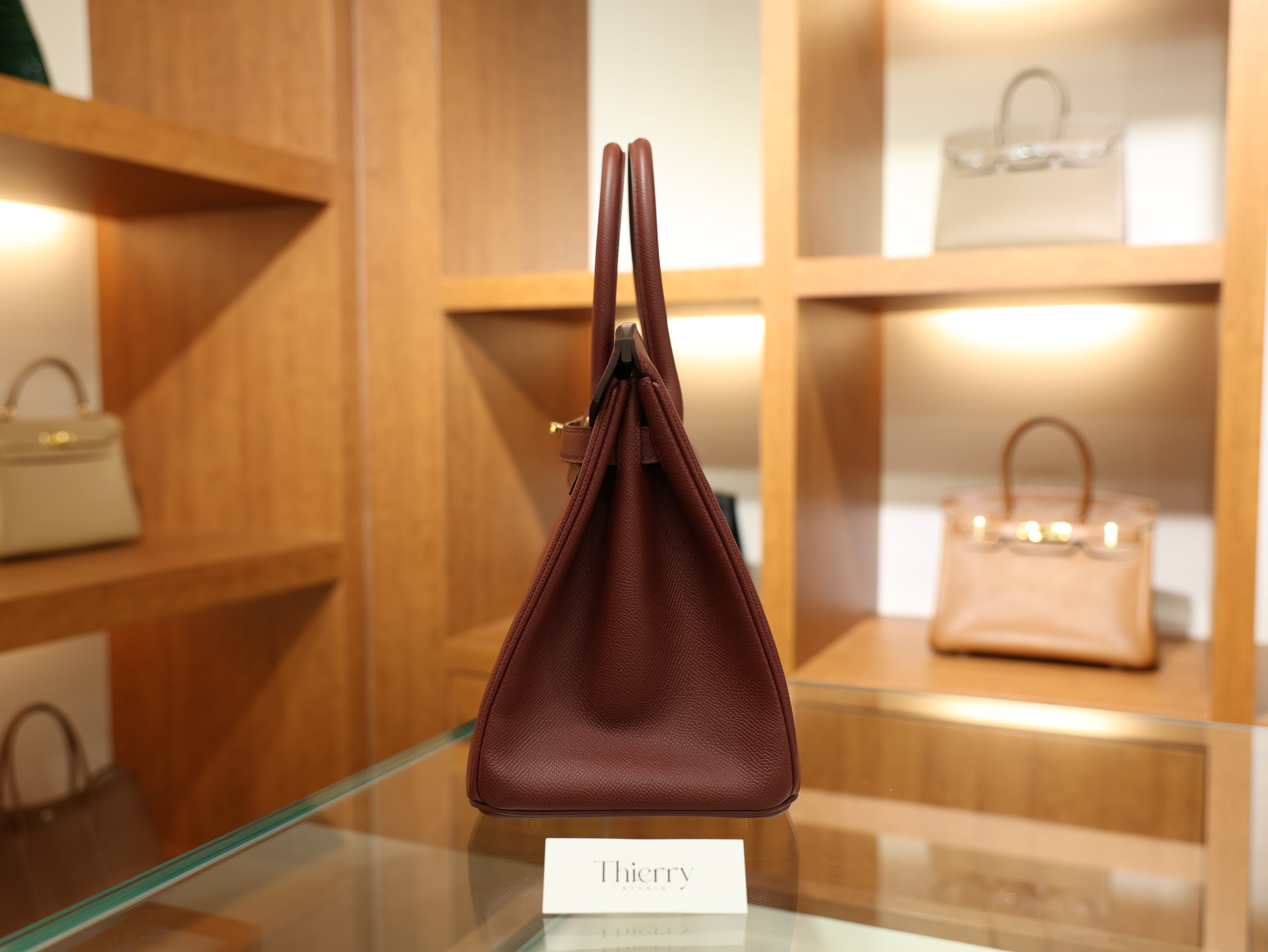 버킨 30 앱송 르투르네 루즈아쉬 금장