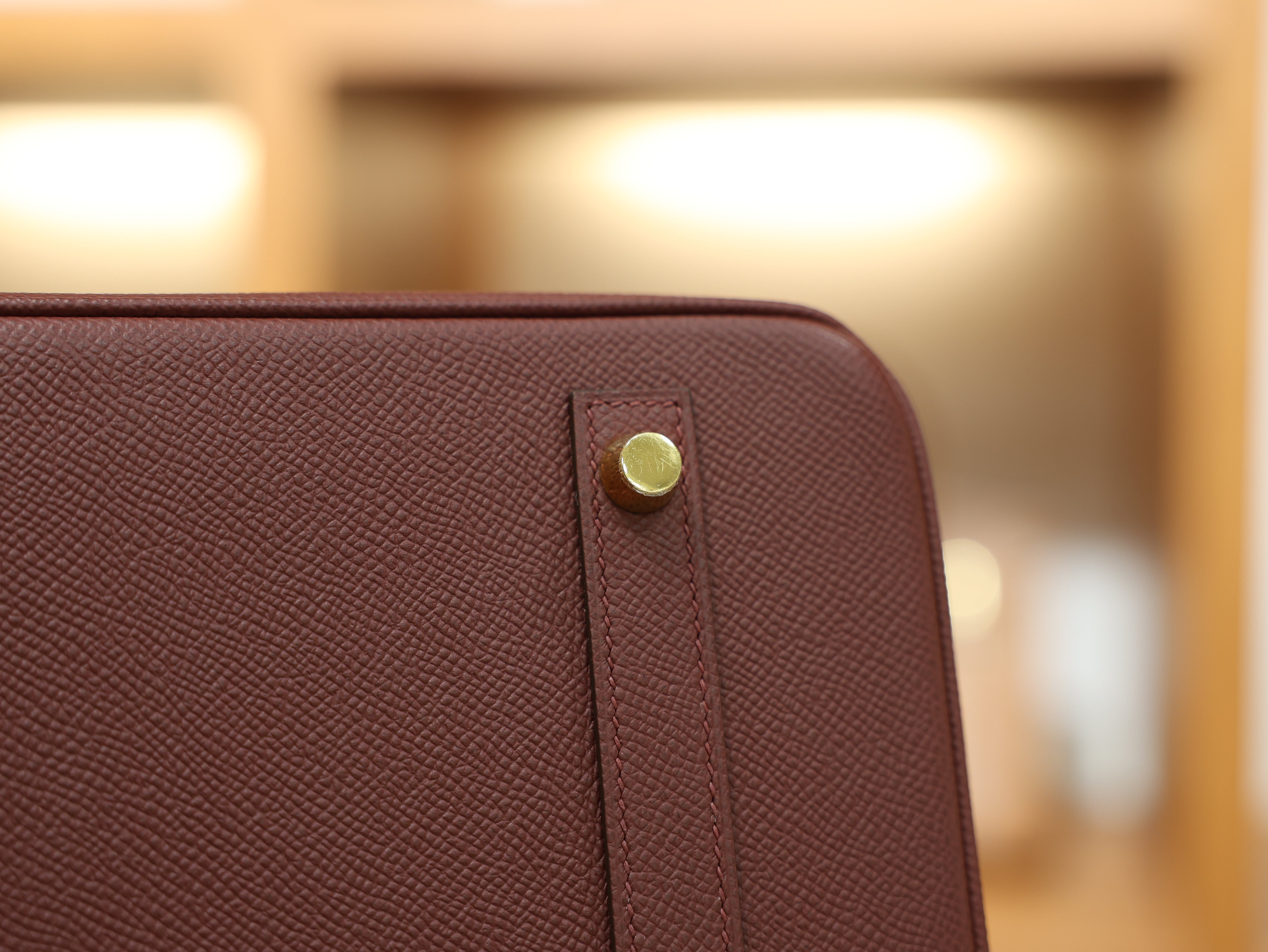 버킨 30 앱송 르투르네 루즈아쉬 금장