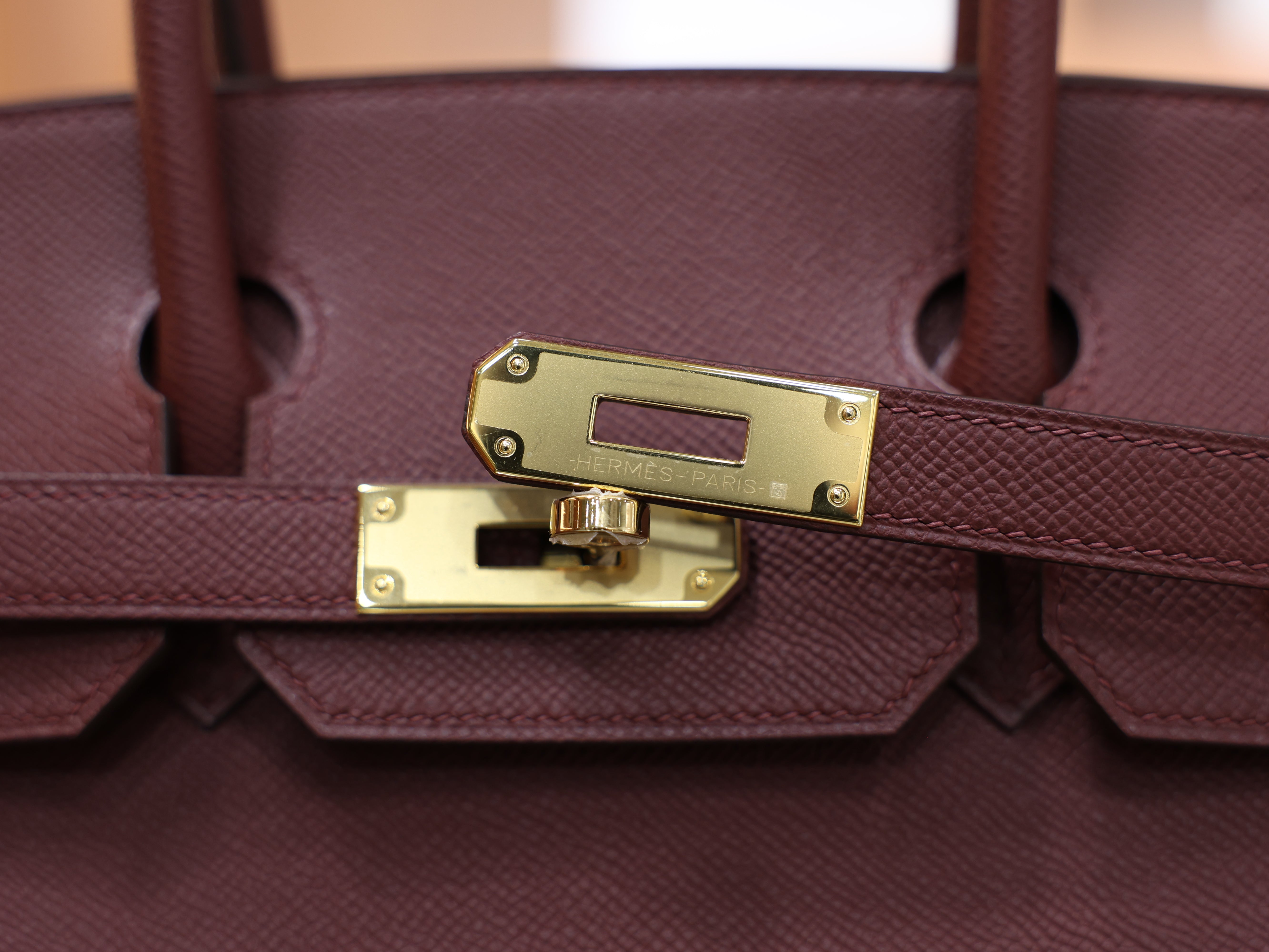 버킨 30 앱송 르투르네 루즈아쉬 금장