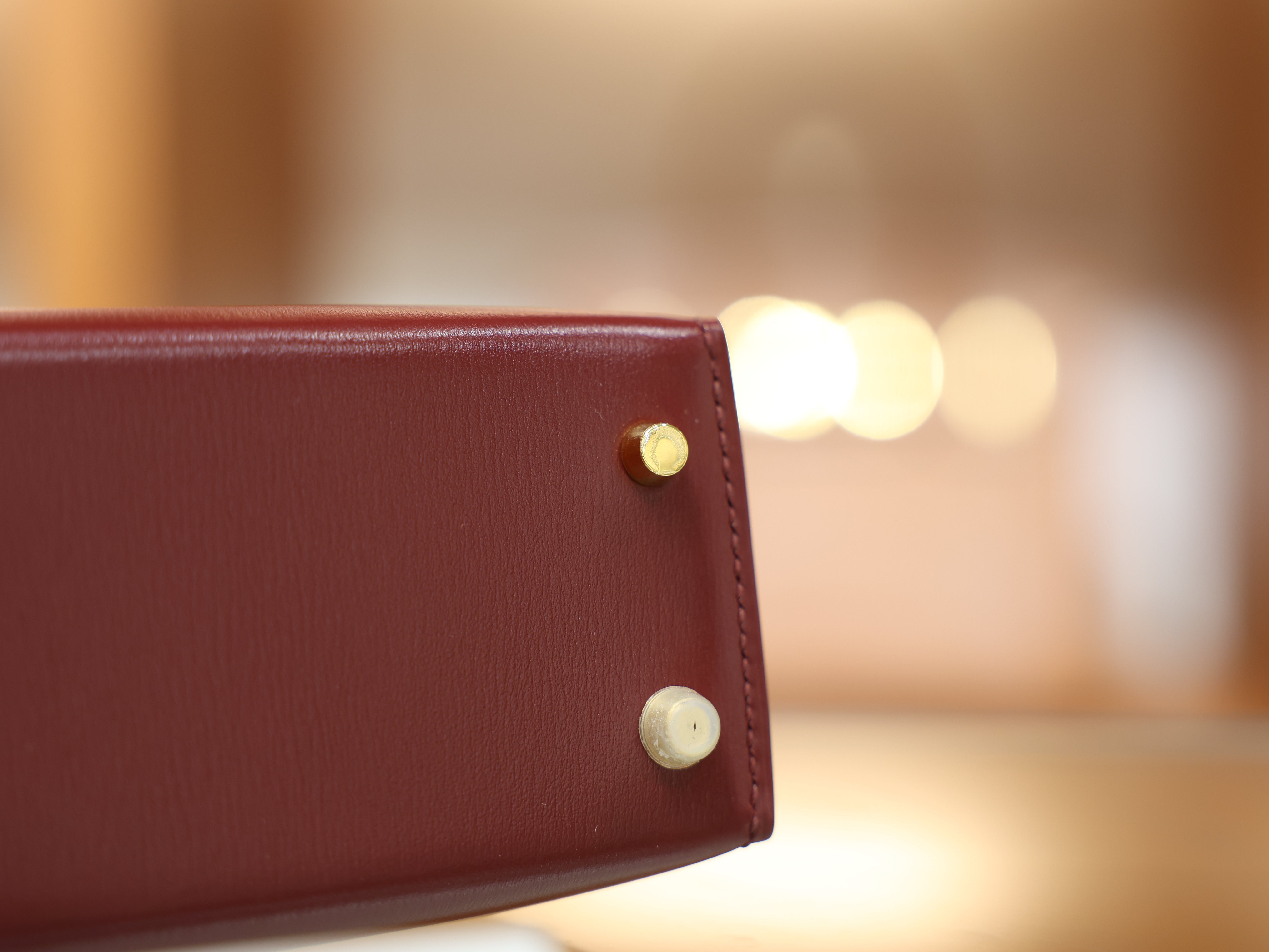 미니 켈리 복스 루즈아쉬 금장