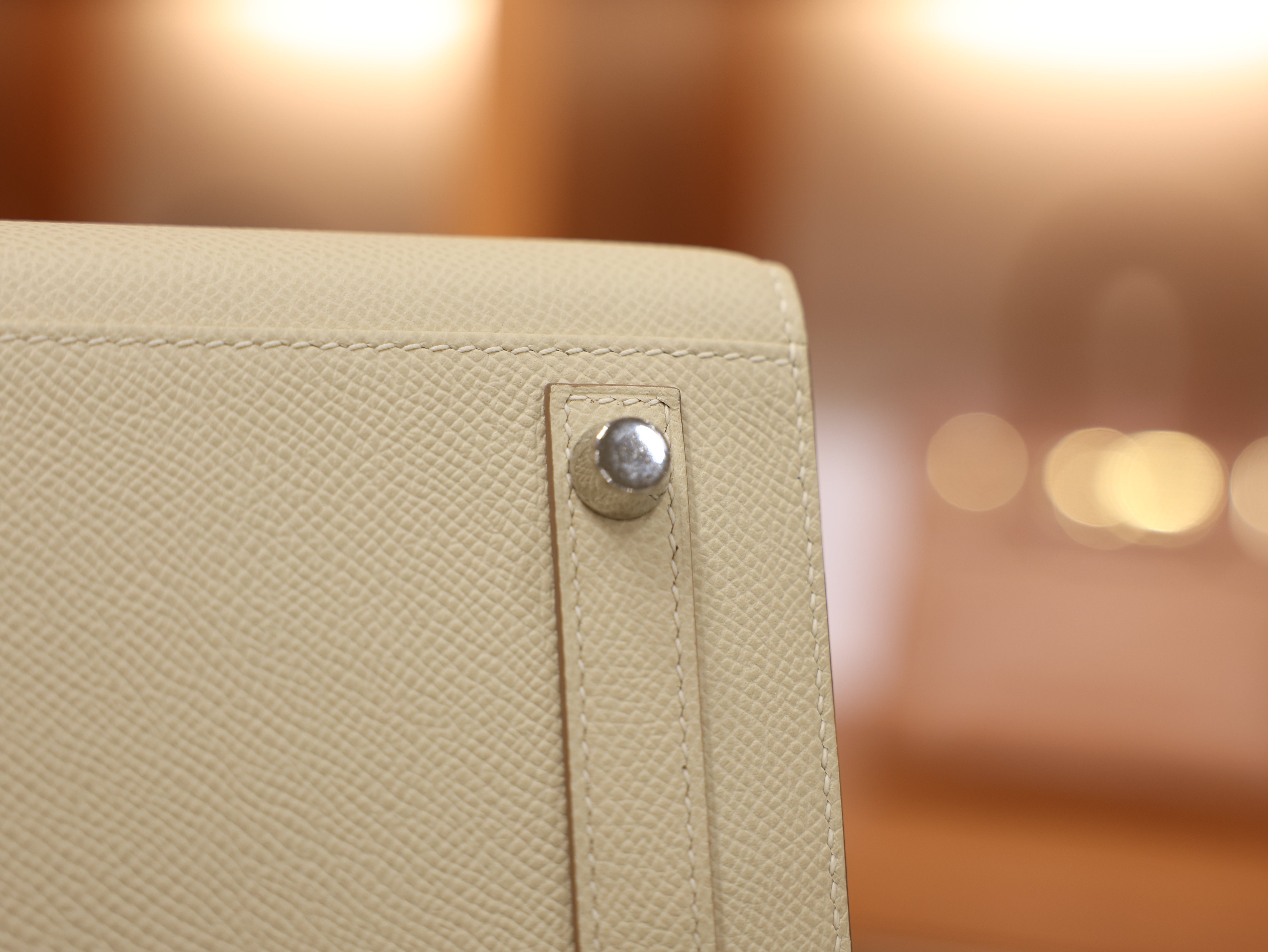 버킨 25 앱송 셀리에 끄레 은장