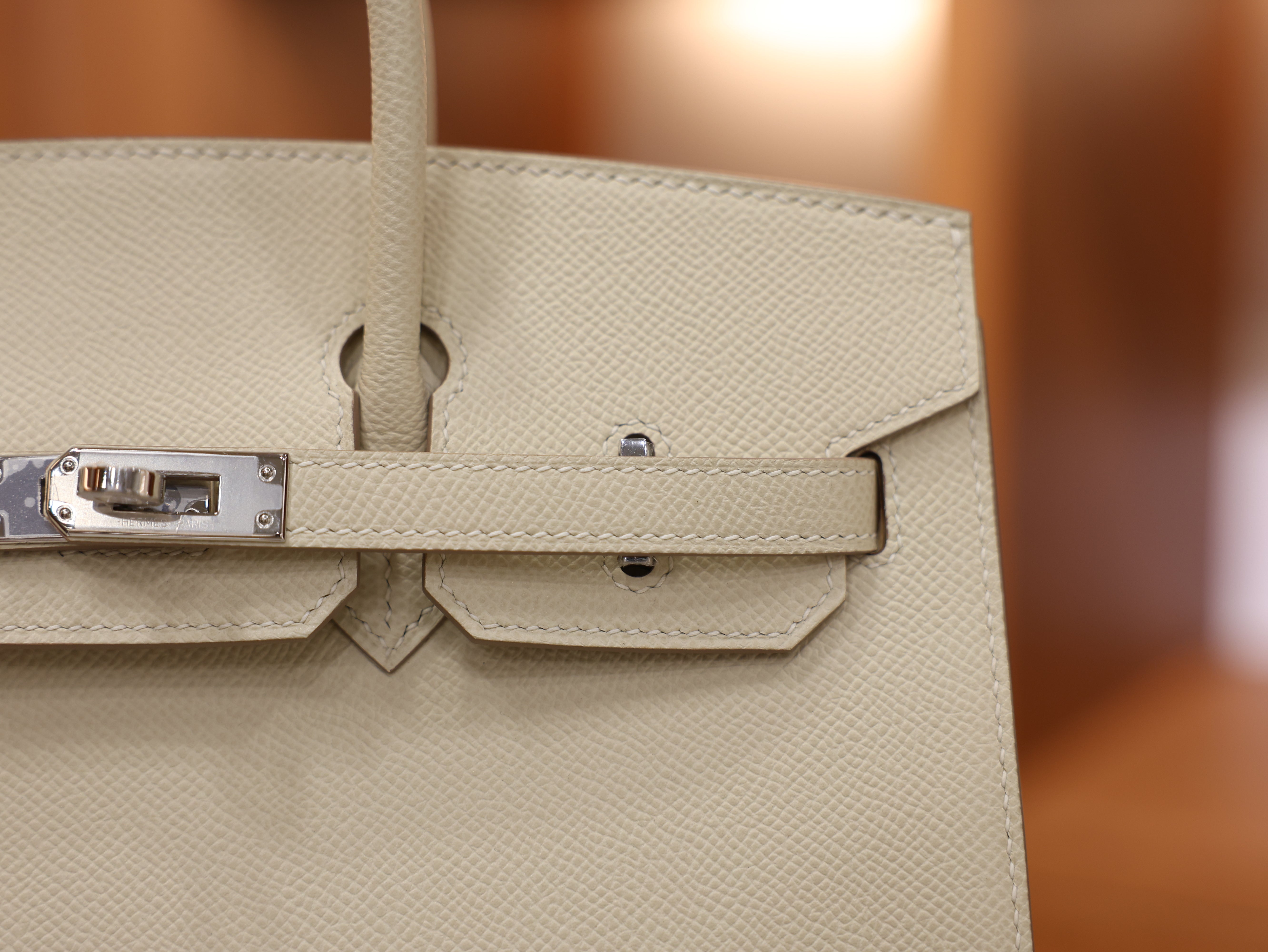 버킨 25 앱송 셀리에 끄레 은장