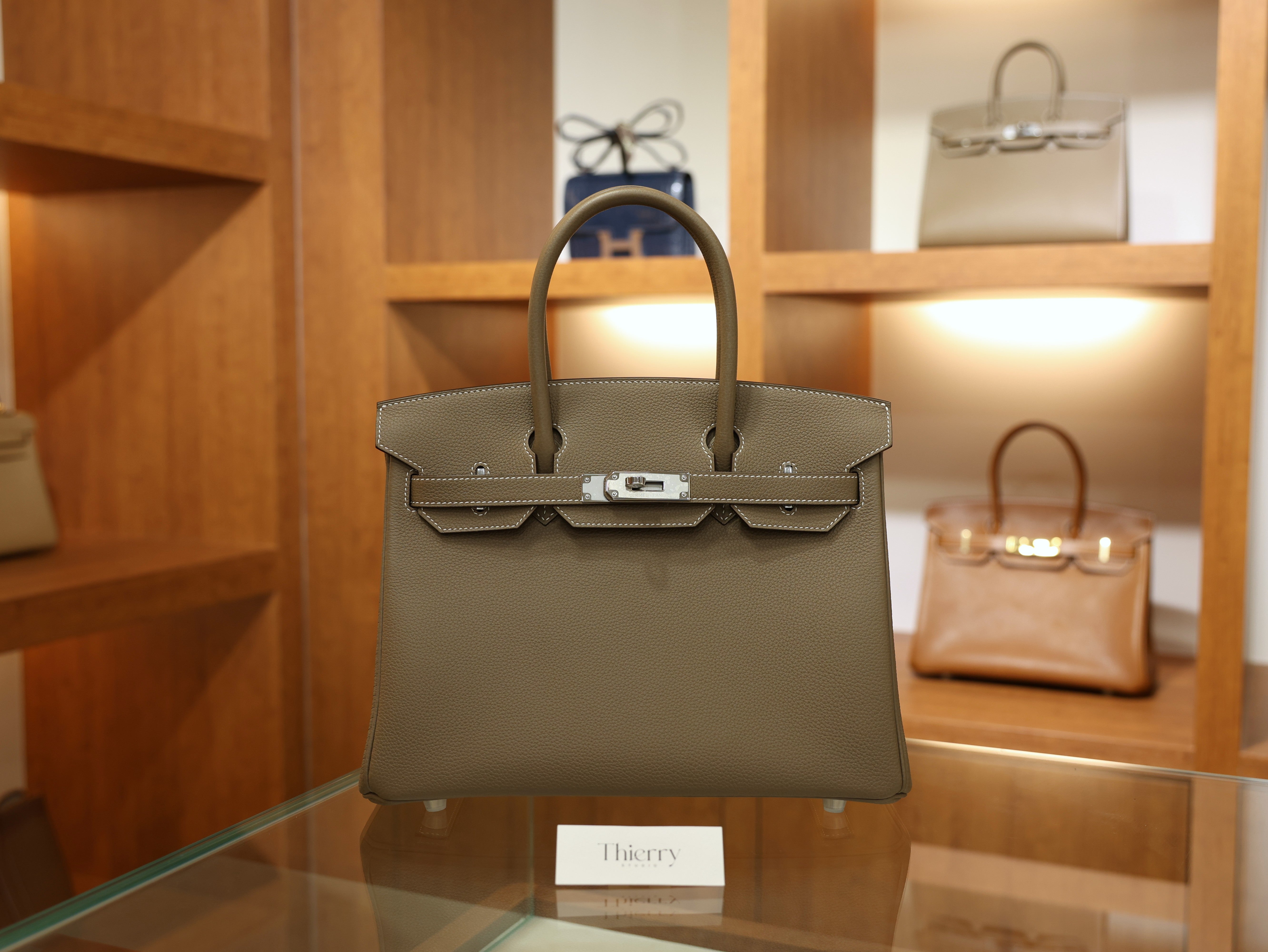 버킨 30 토고 에토프 은장