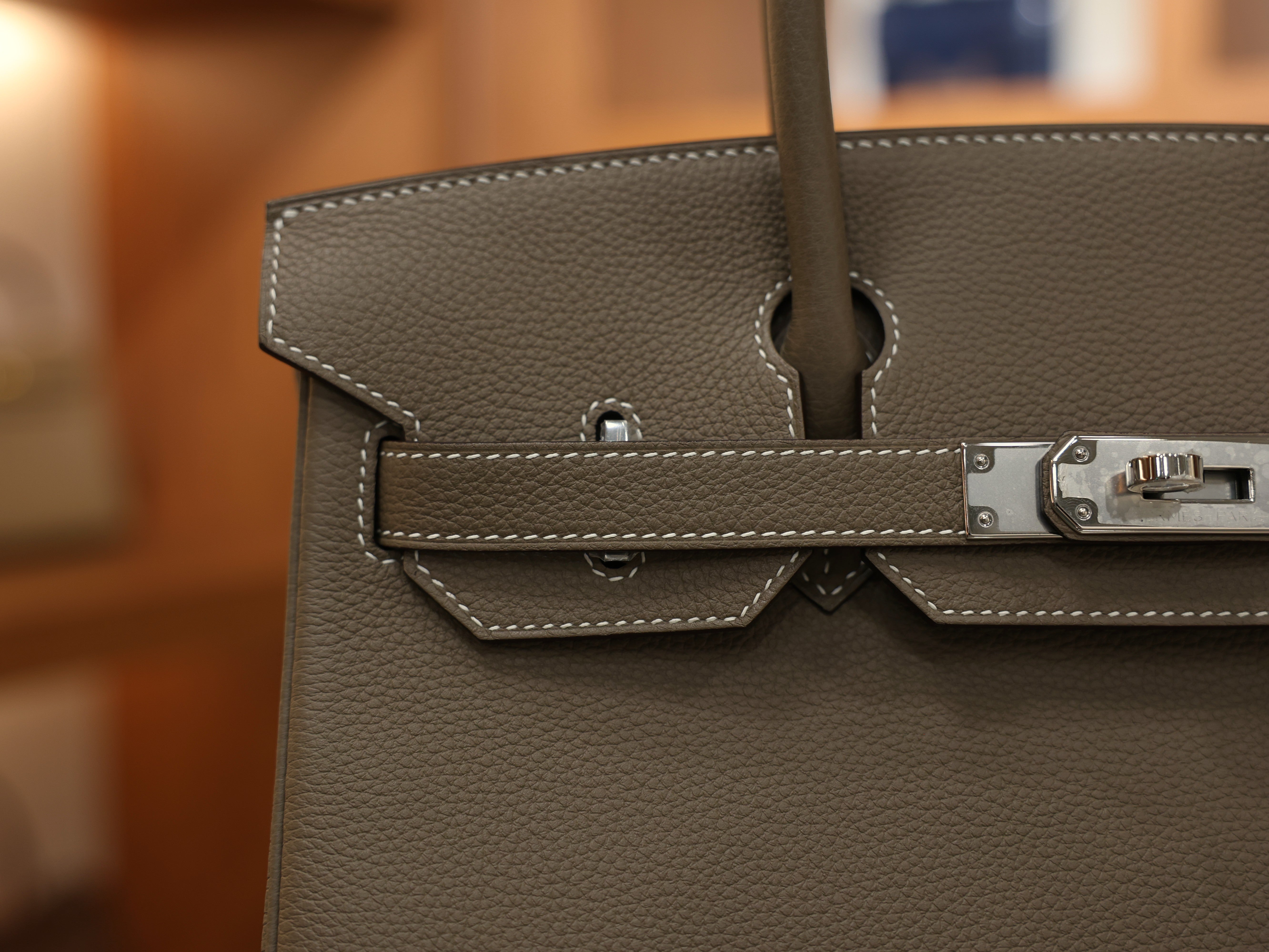 버킨 30 토고 에토프 은장