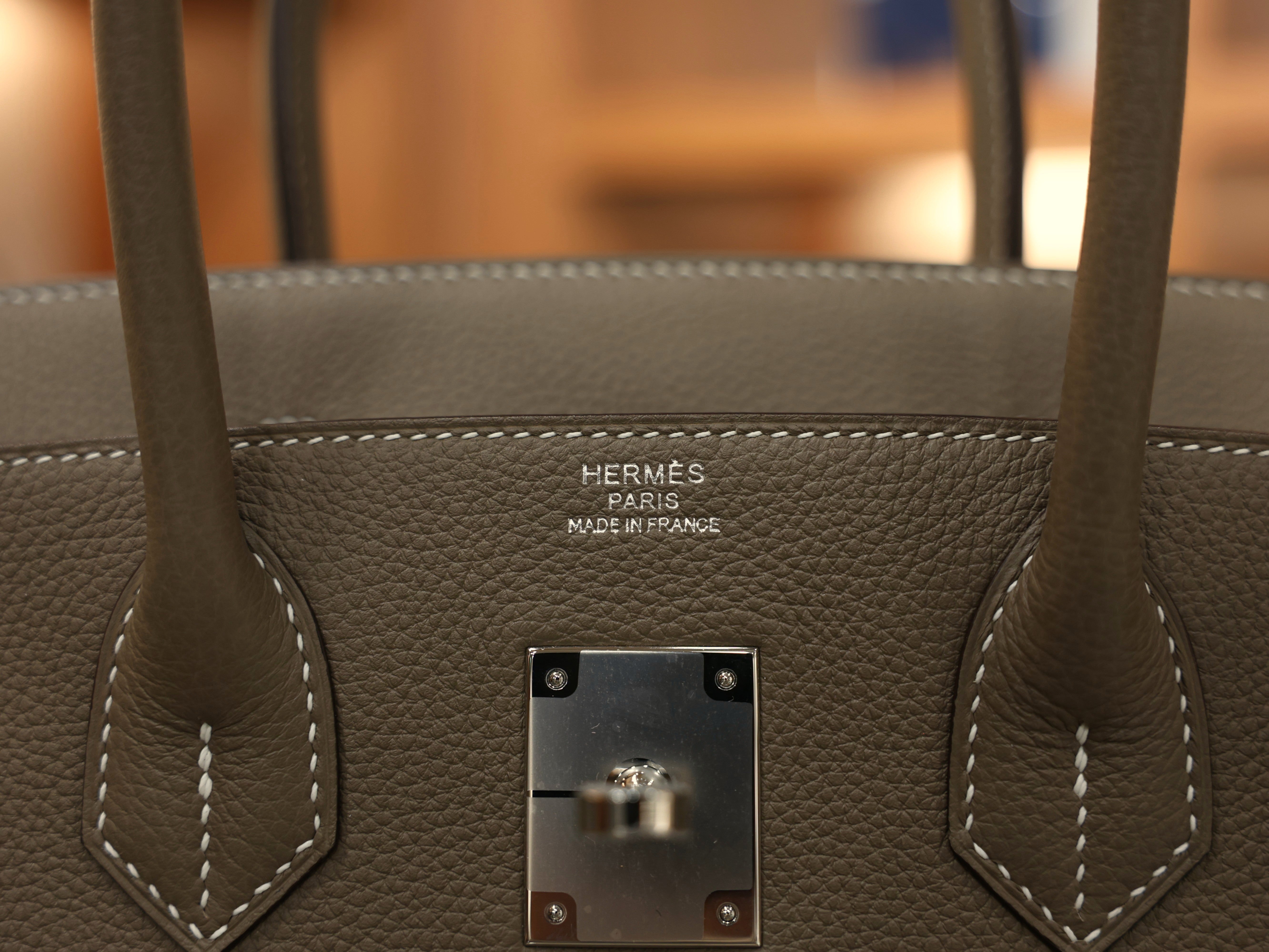 버킨 30 토고 에토프 은장