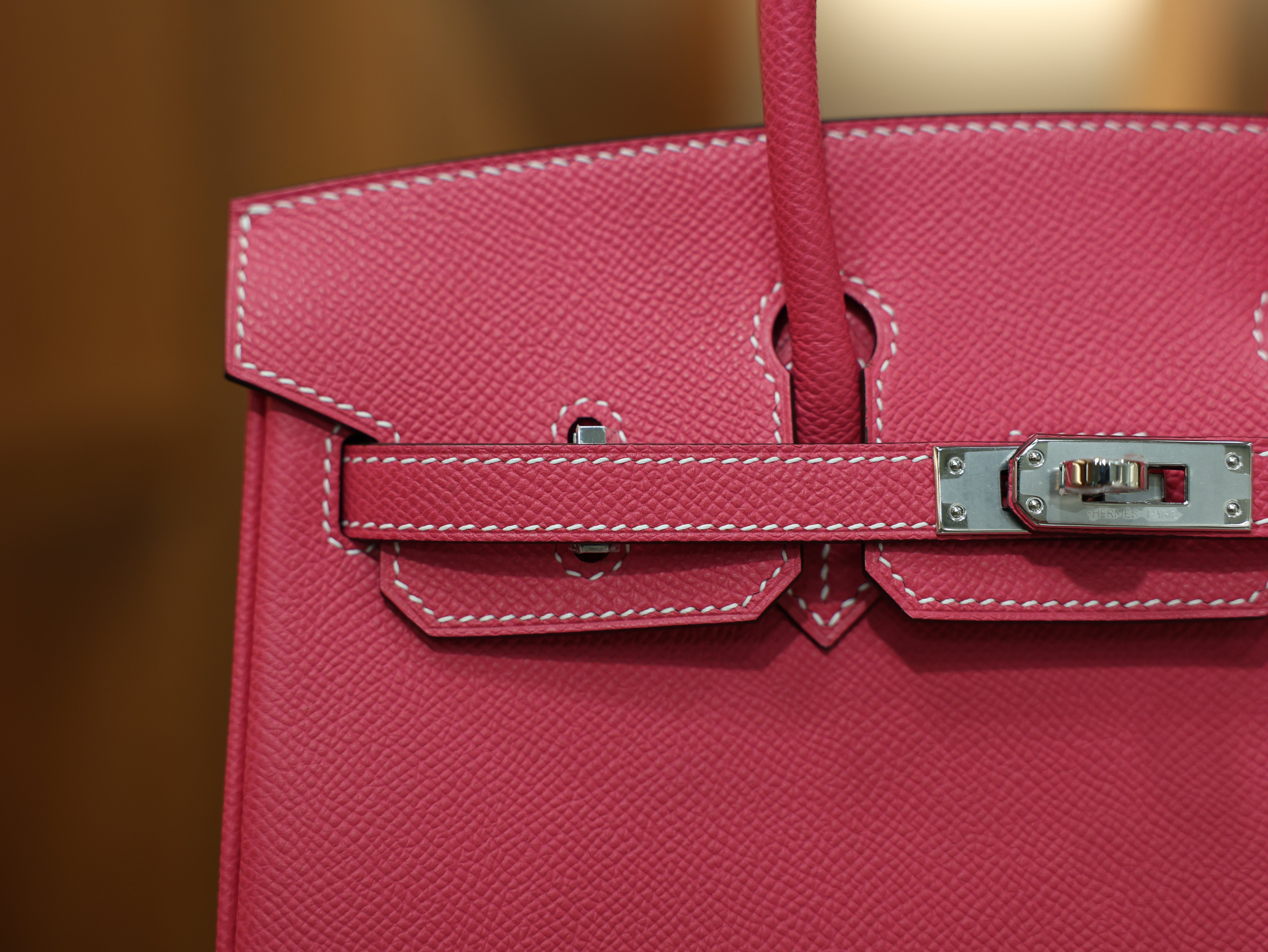 버킨 25 앱송 르투르네 로즈 타이란 은장