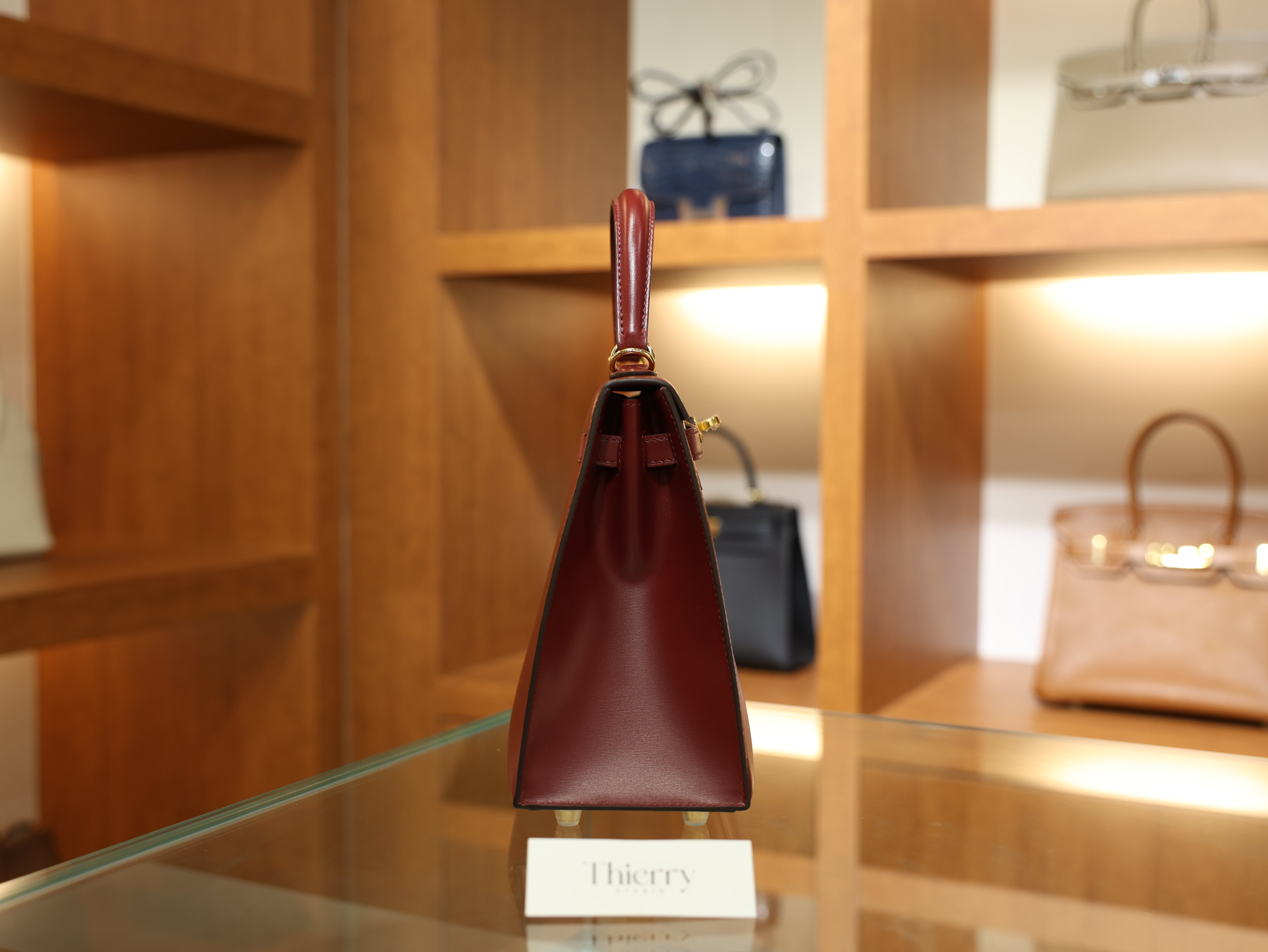 켈리 25 복스 셀리에 루즈아쉬 금장