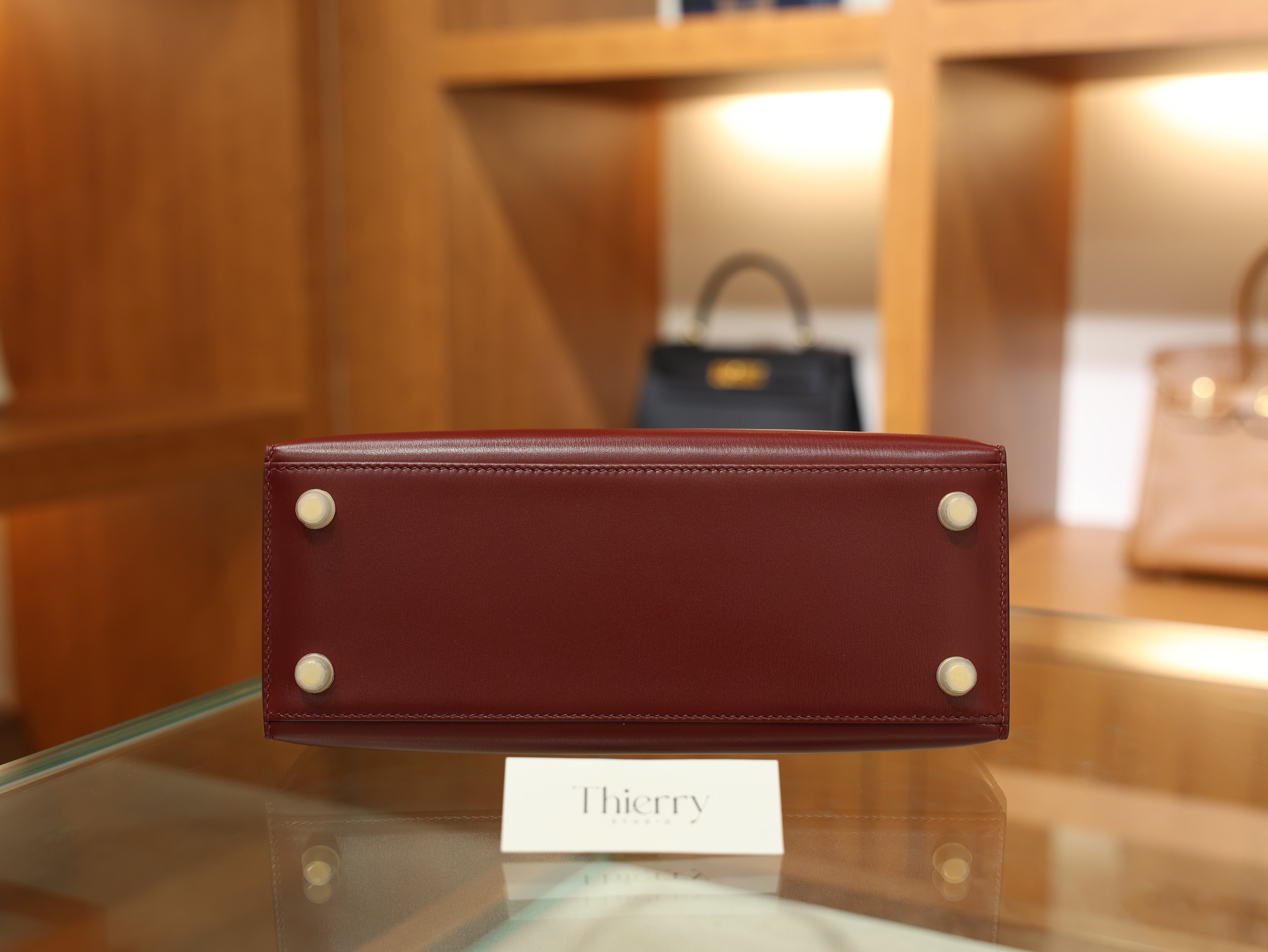 켈리 25 복스 셀리에 루즈아쉬 금장