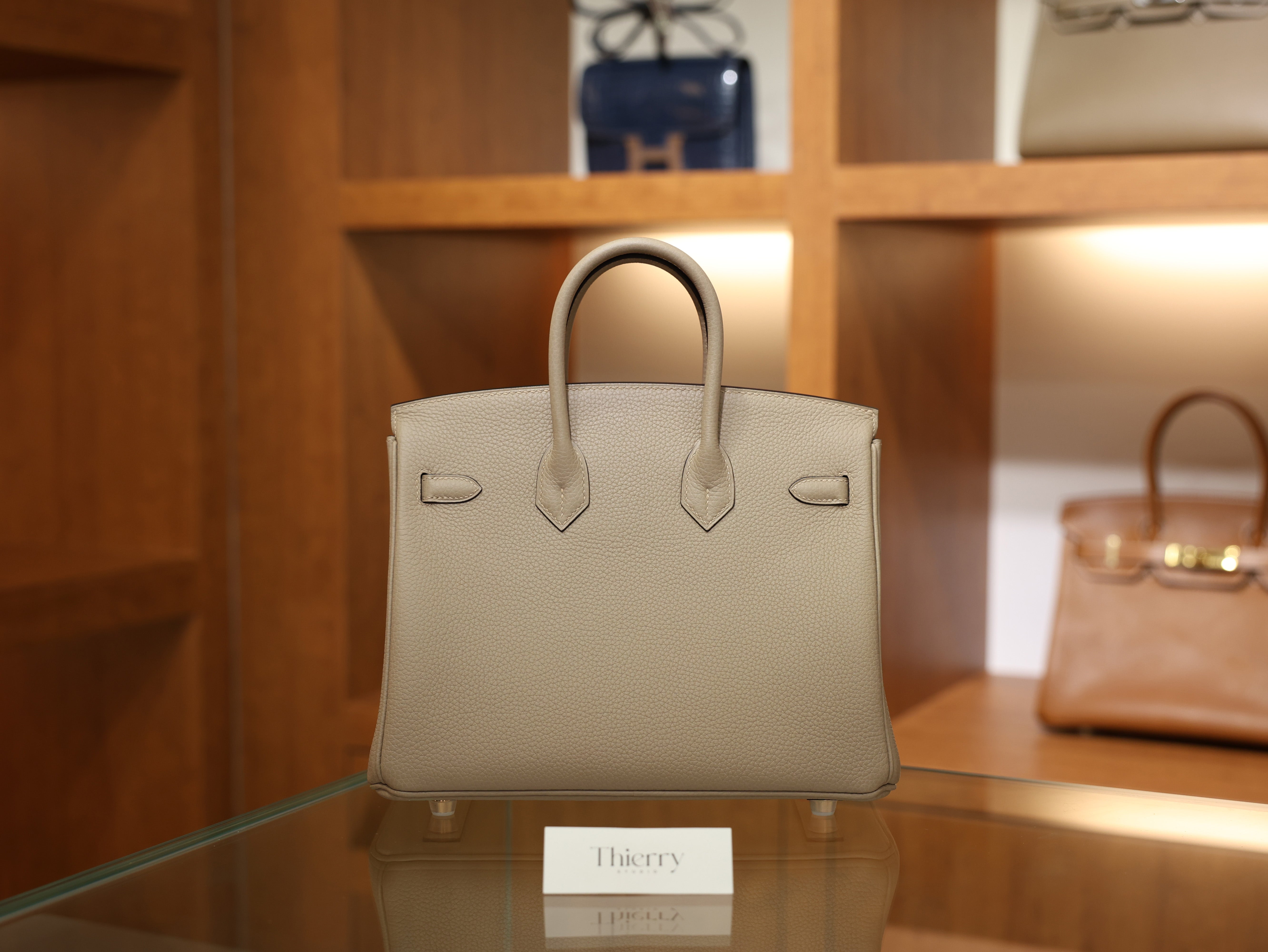 버킨 25 토고 그리스 뚜뜨렐 로즈골드