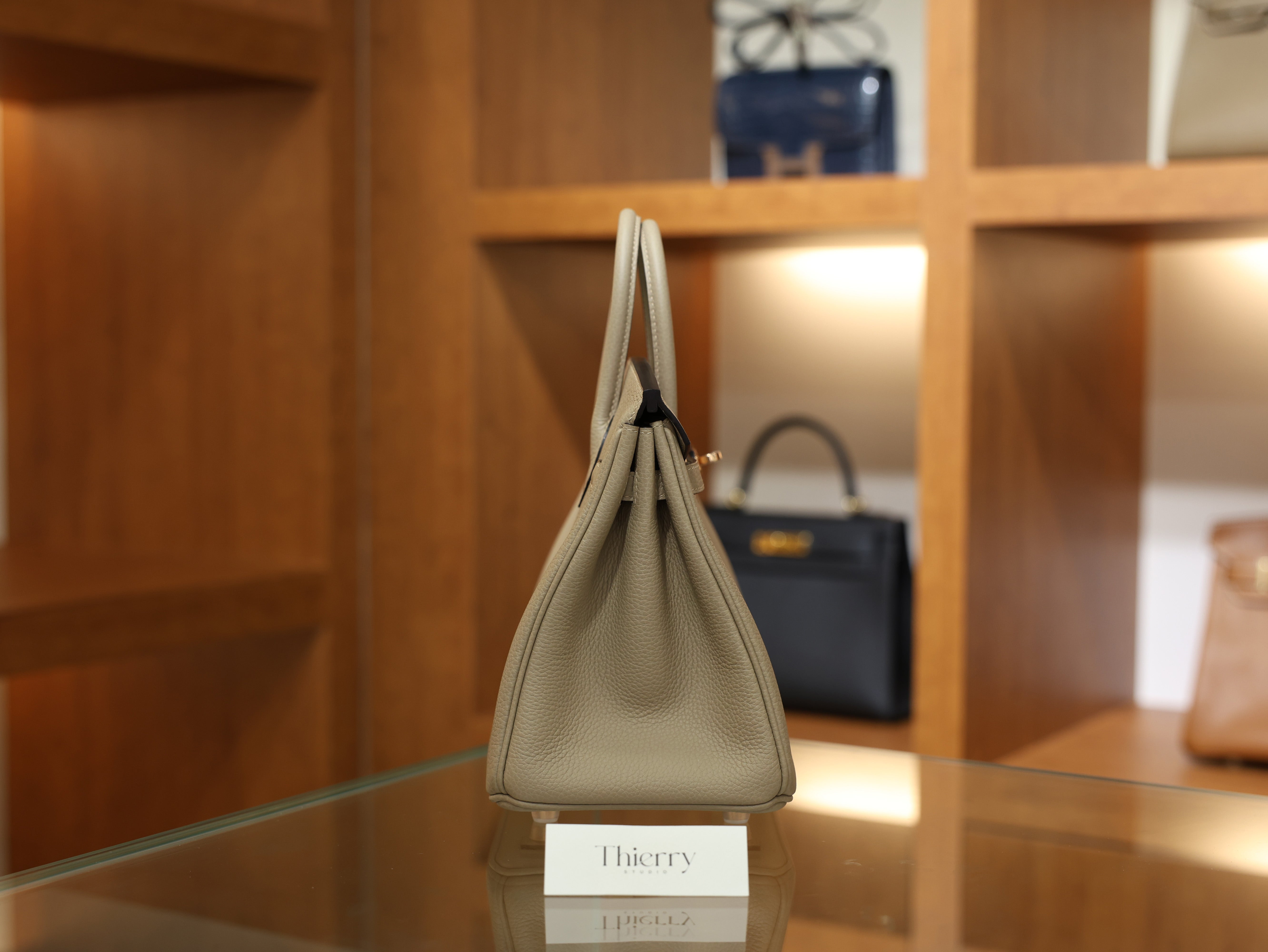 버킨 25 토고 그리스 뚜뜨렐 로즈골드