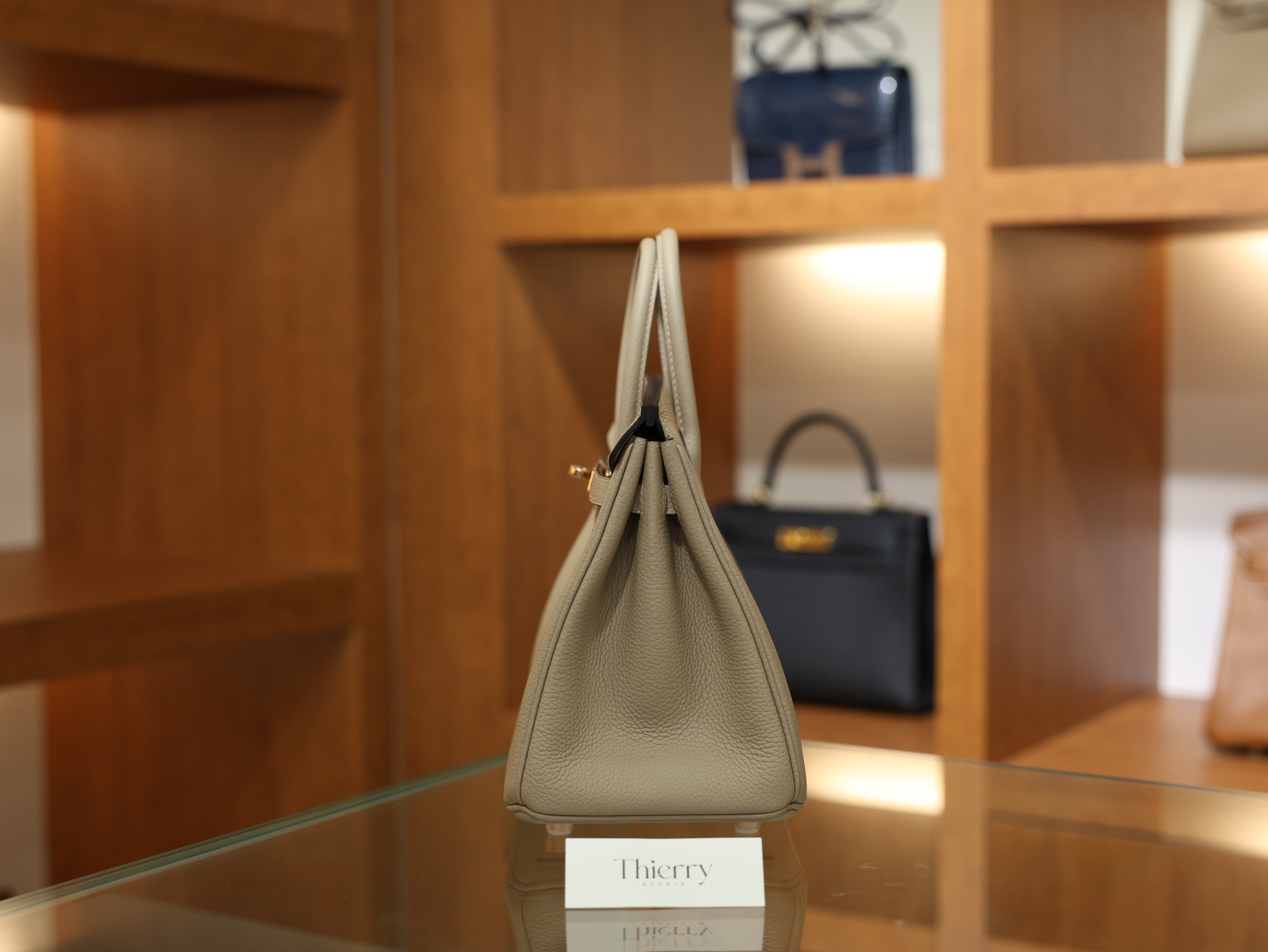 버킨 25 토고 그리스 뚜뜨렐 로즈골드