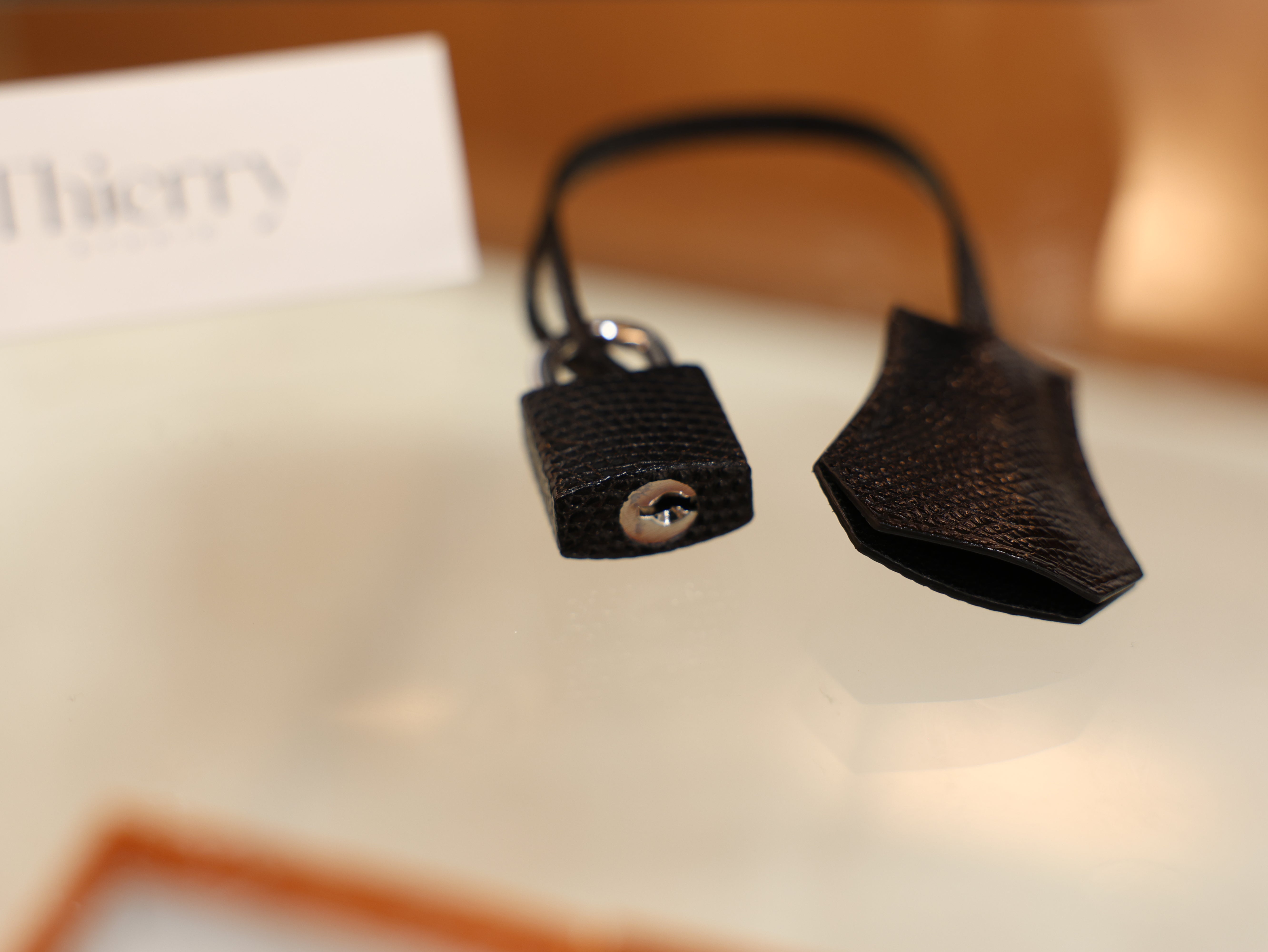 버킨 20 리자드 블랙 은장