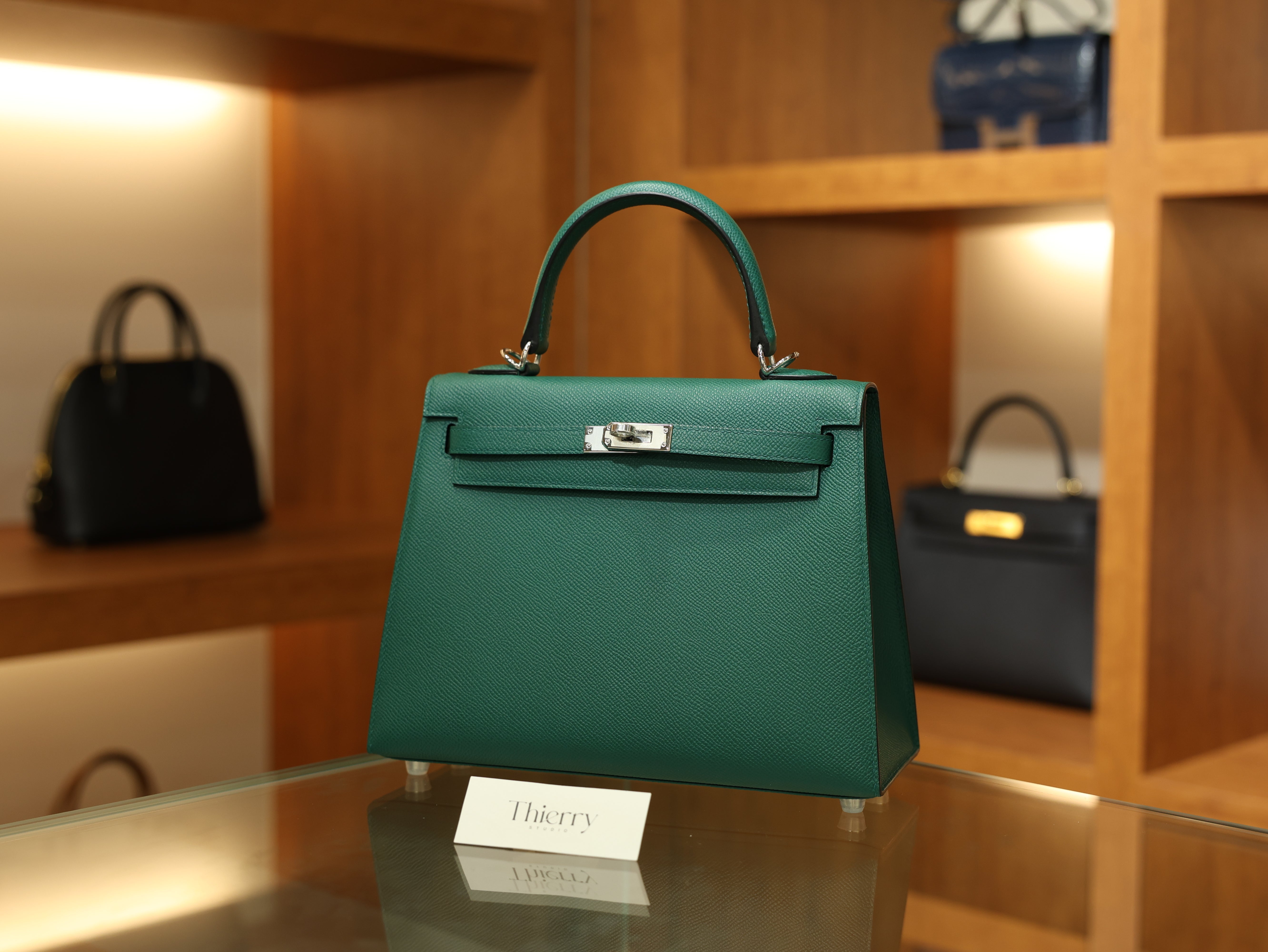 켈리 25 앱송 말라카이트 은장