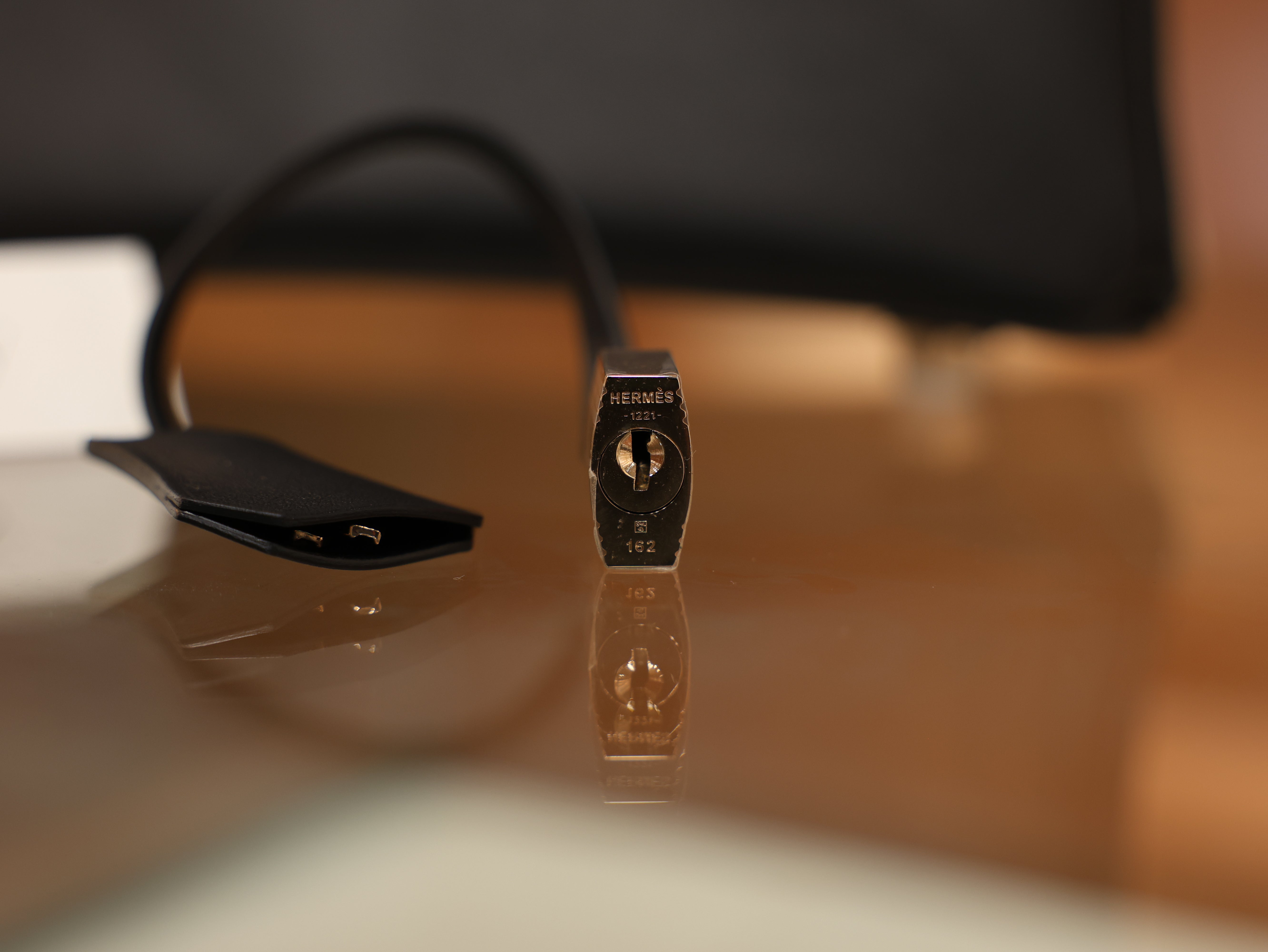 버킨 25 스위프트 블랙 로즈골드