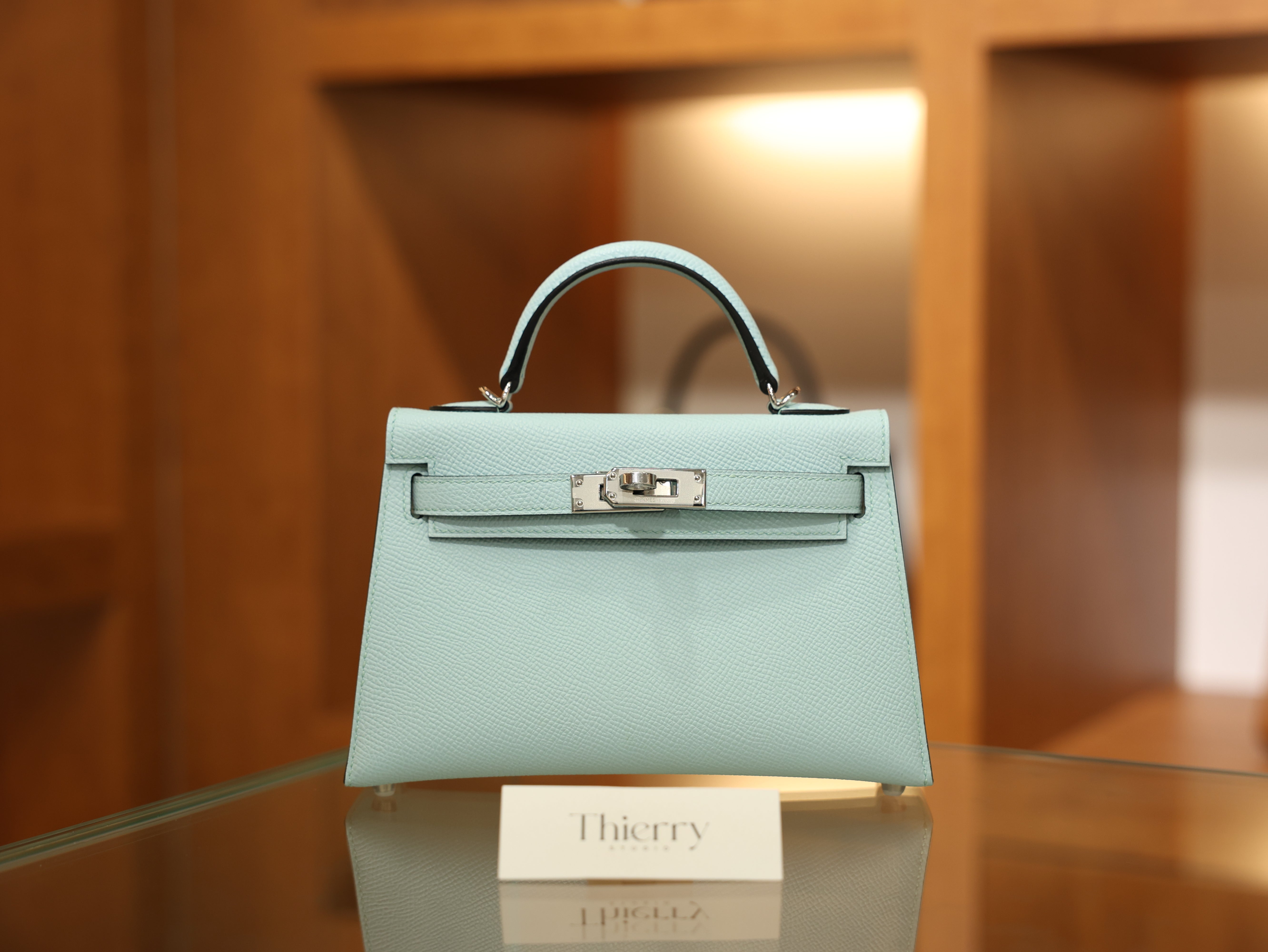 미니 켈리 앱송 블루 제피르 은장