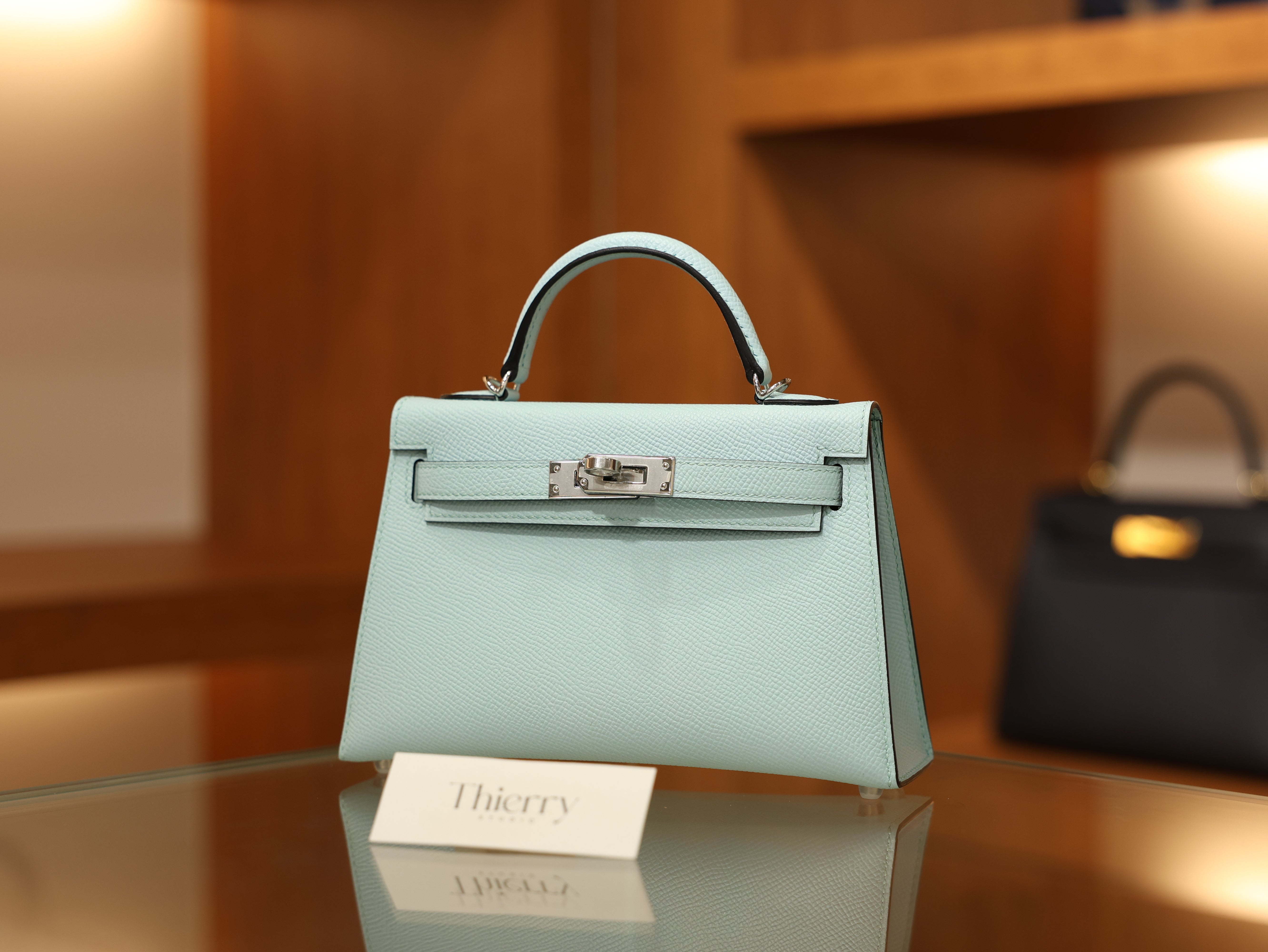 미니 켈리 앱송 블루 제피르 은장